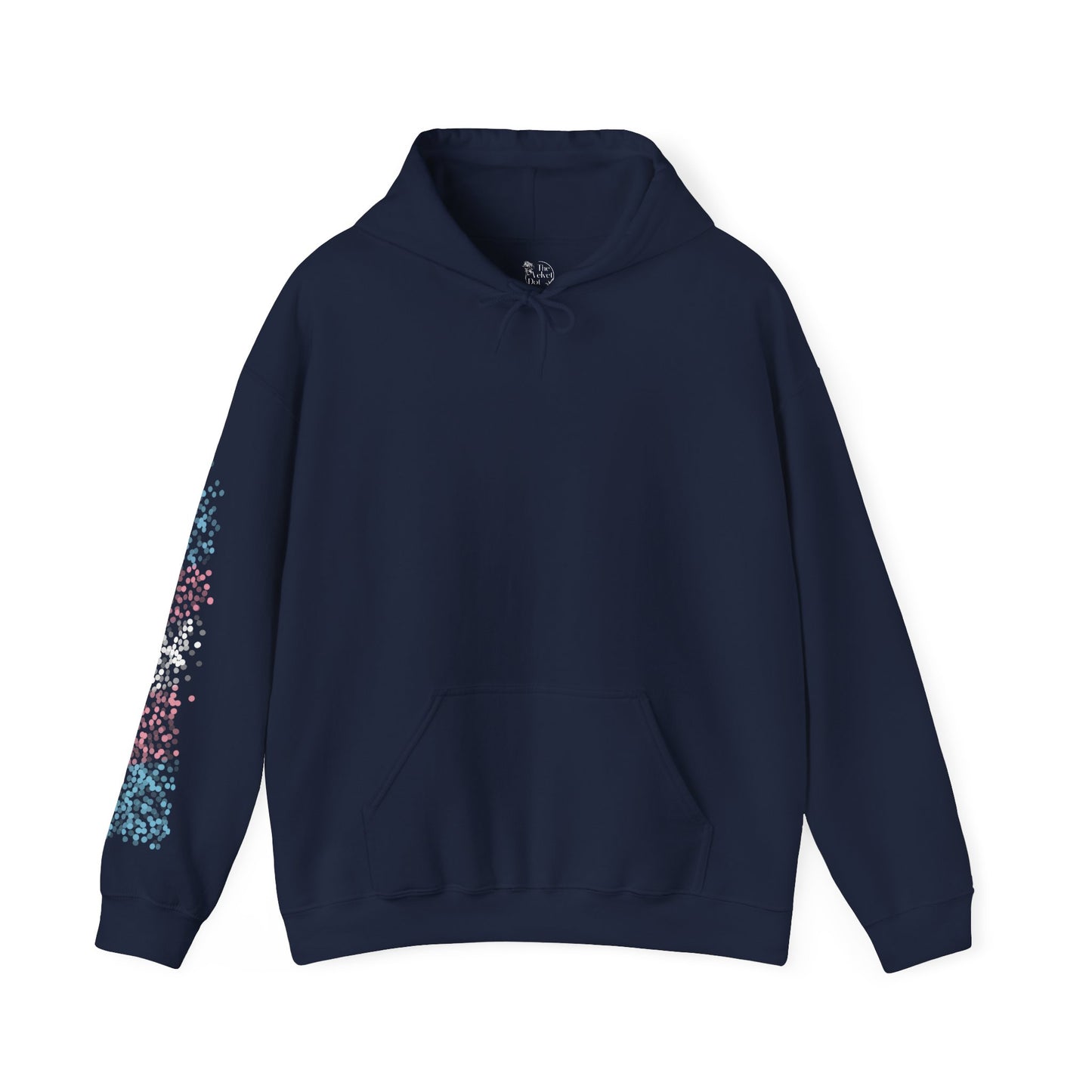 Transgender Pride Flag Dots - Adult Unisex Hoodie