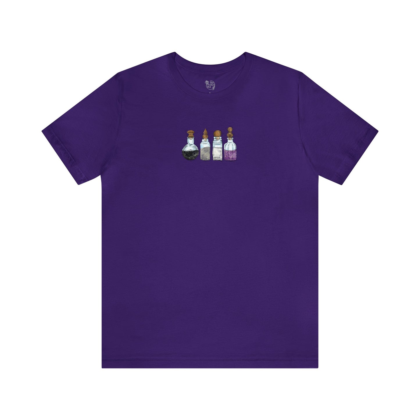 Asexual Pride Flag Potion Bottles - Unisex T-Shirt