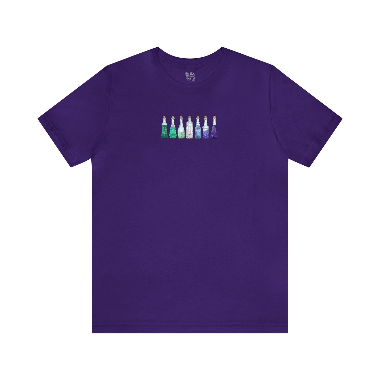 Gay Male Pride Flag Potion Bottles - Unisex T-Shirt