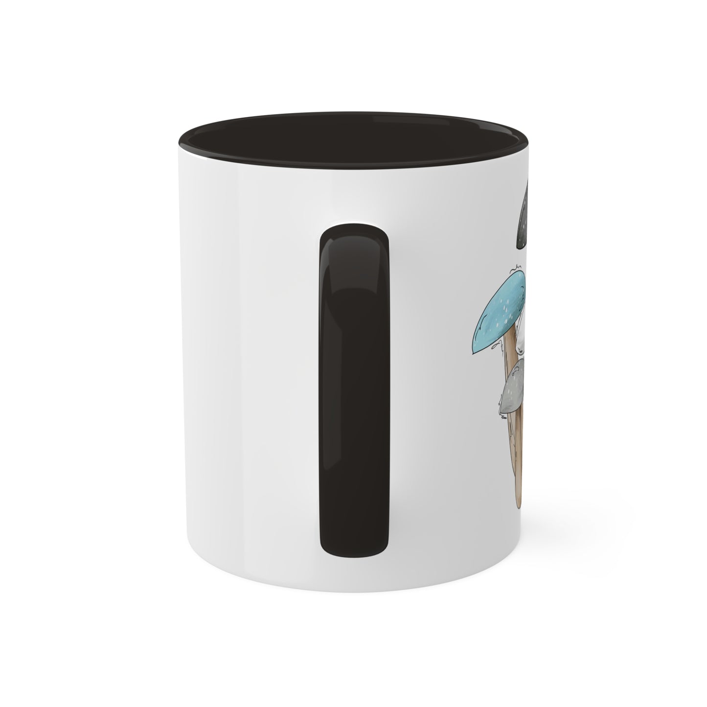 Demi Boy Pride Flag Mushrooms - Mug