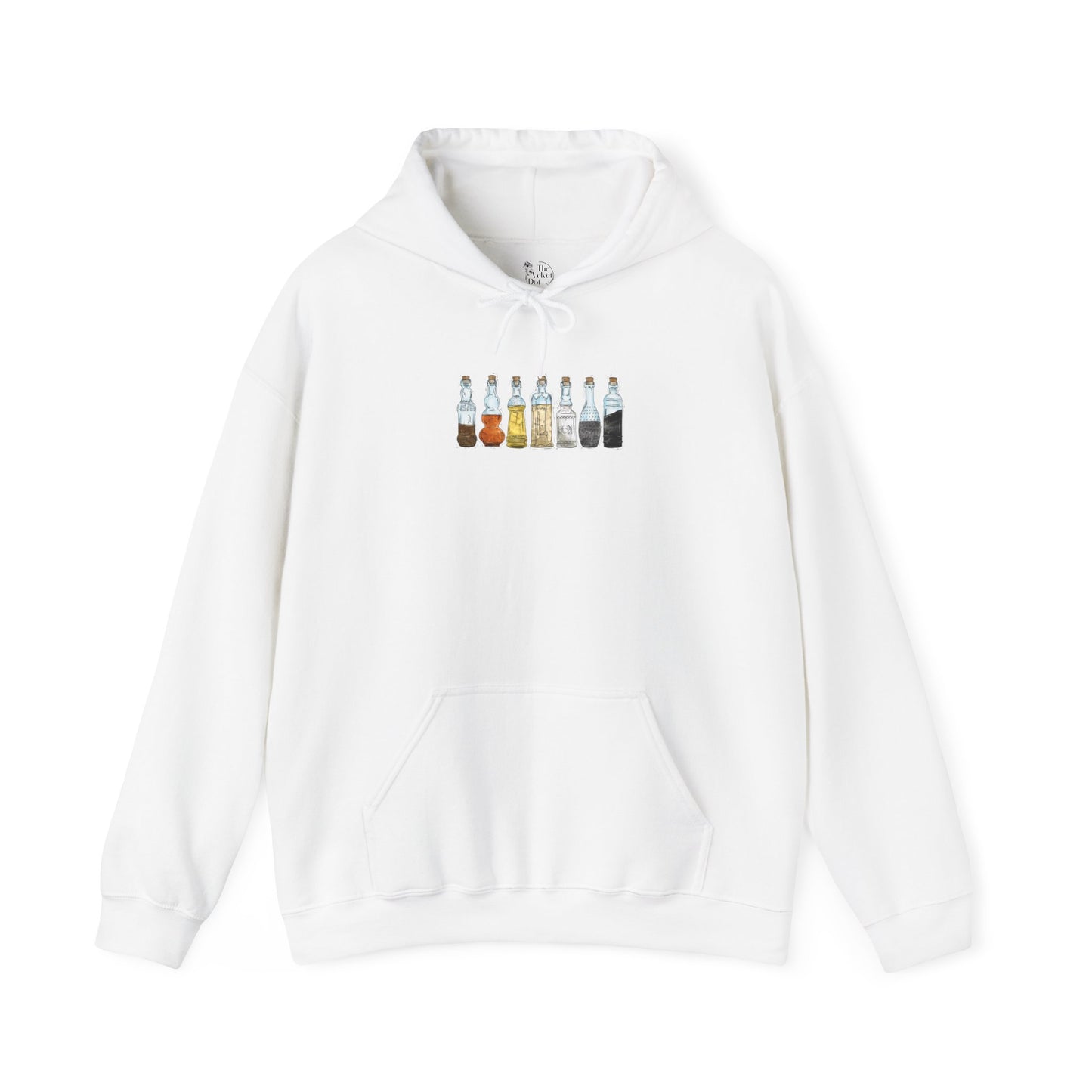 Bear Pride Flag Potion Bottles - Adult Unisex Hoodie