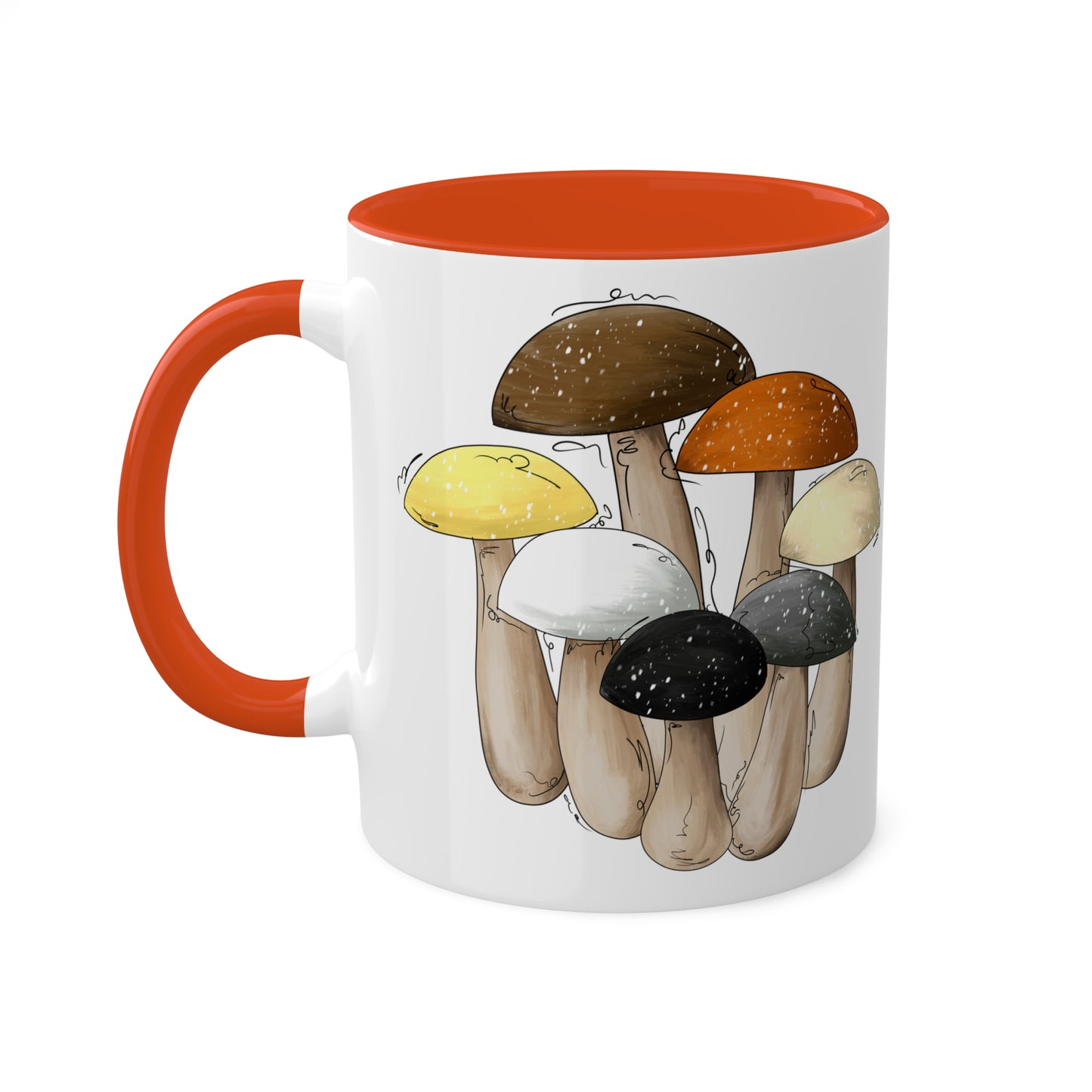Bear Pride Flag Mushrooms - Mug