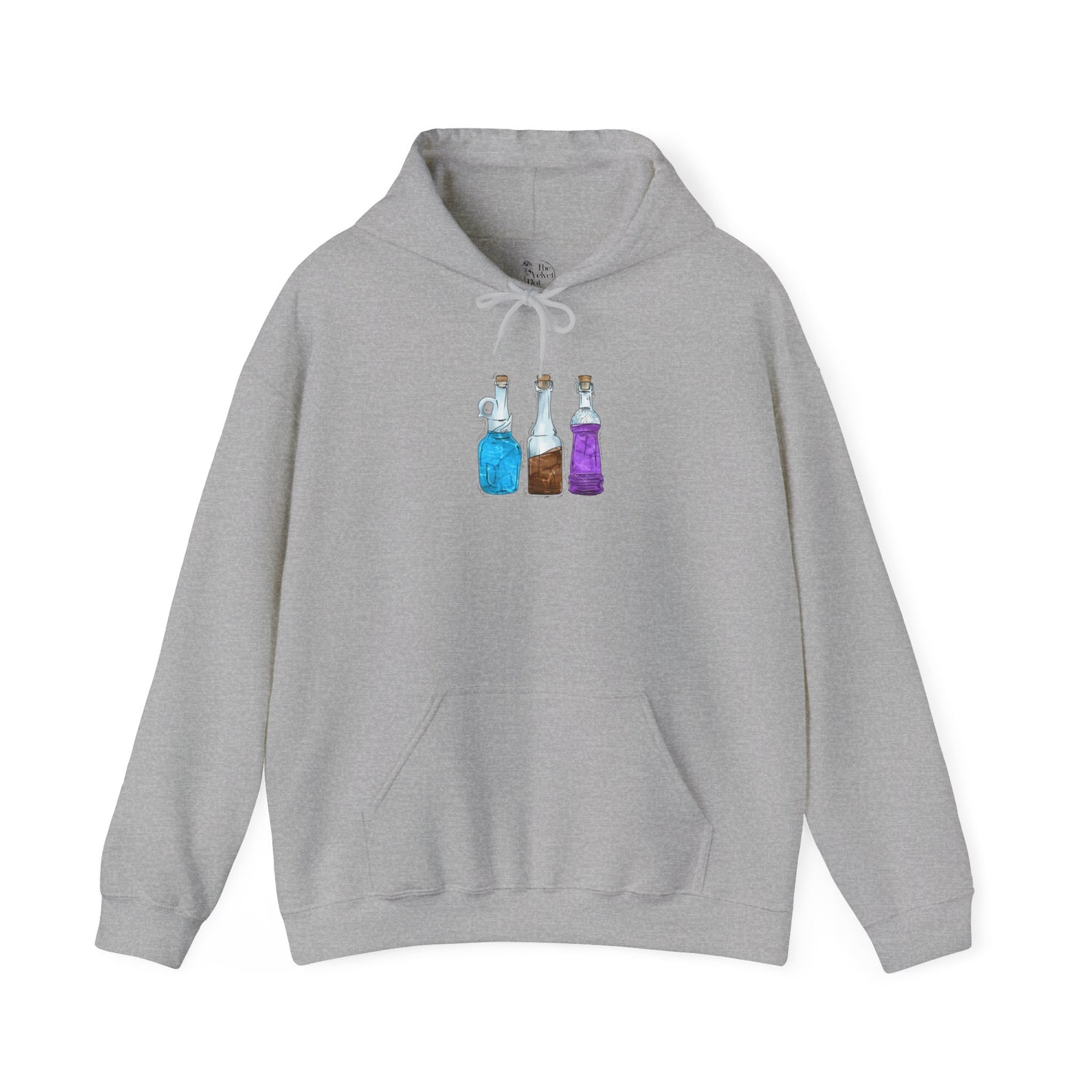 Androsexual Pride Flag Potion Bottles - Adult Unisex Hoodie