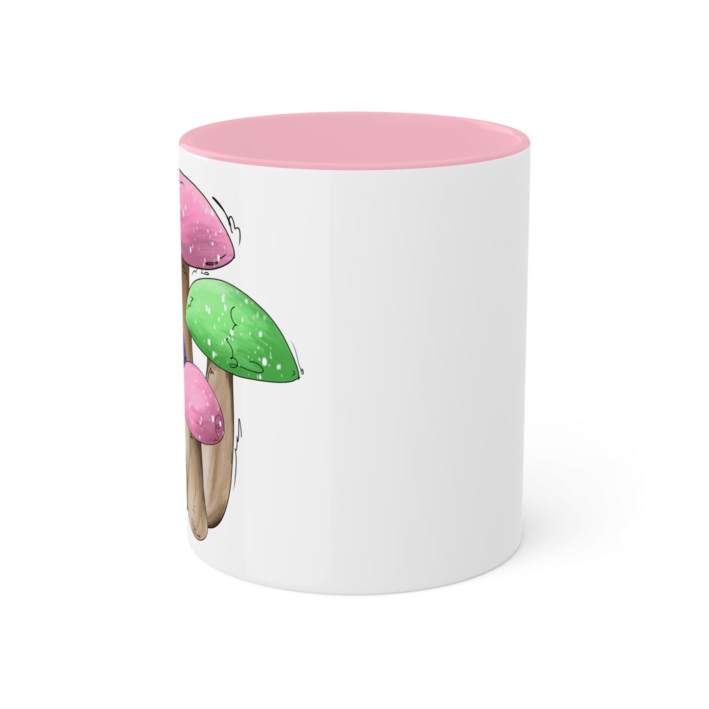 Trigender Pride Flag Mushrooms - Mug