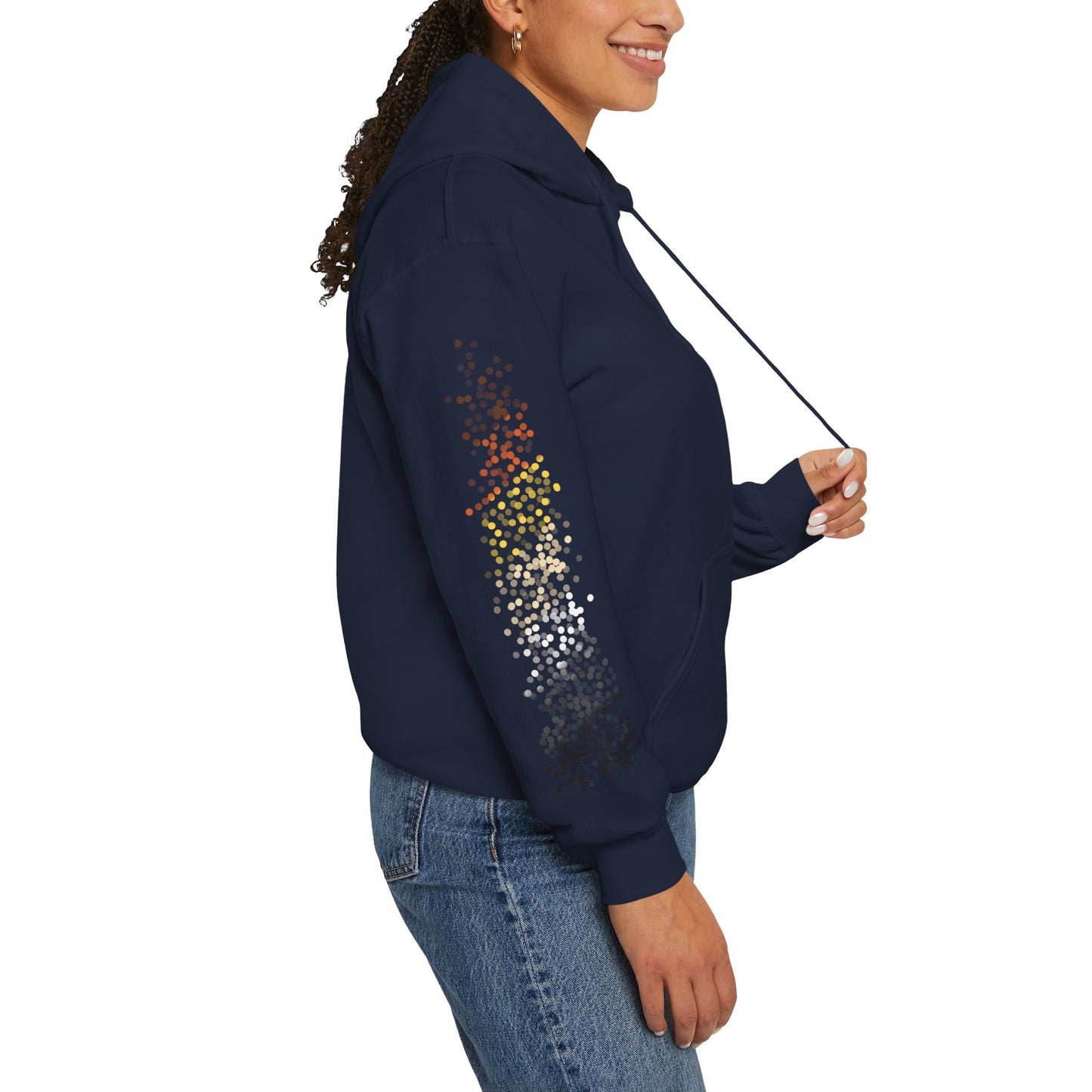 Bear Pride Flag Dots - Adult Unisex Hoodie