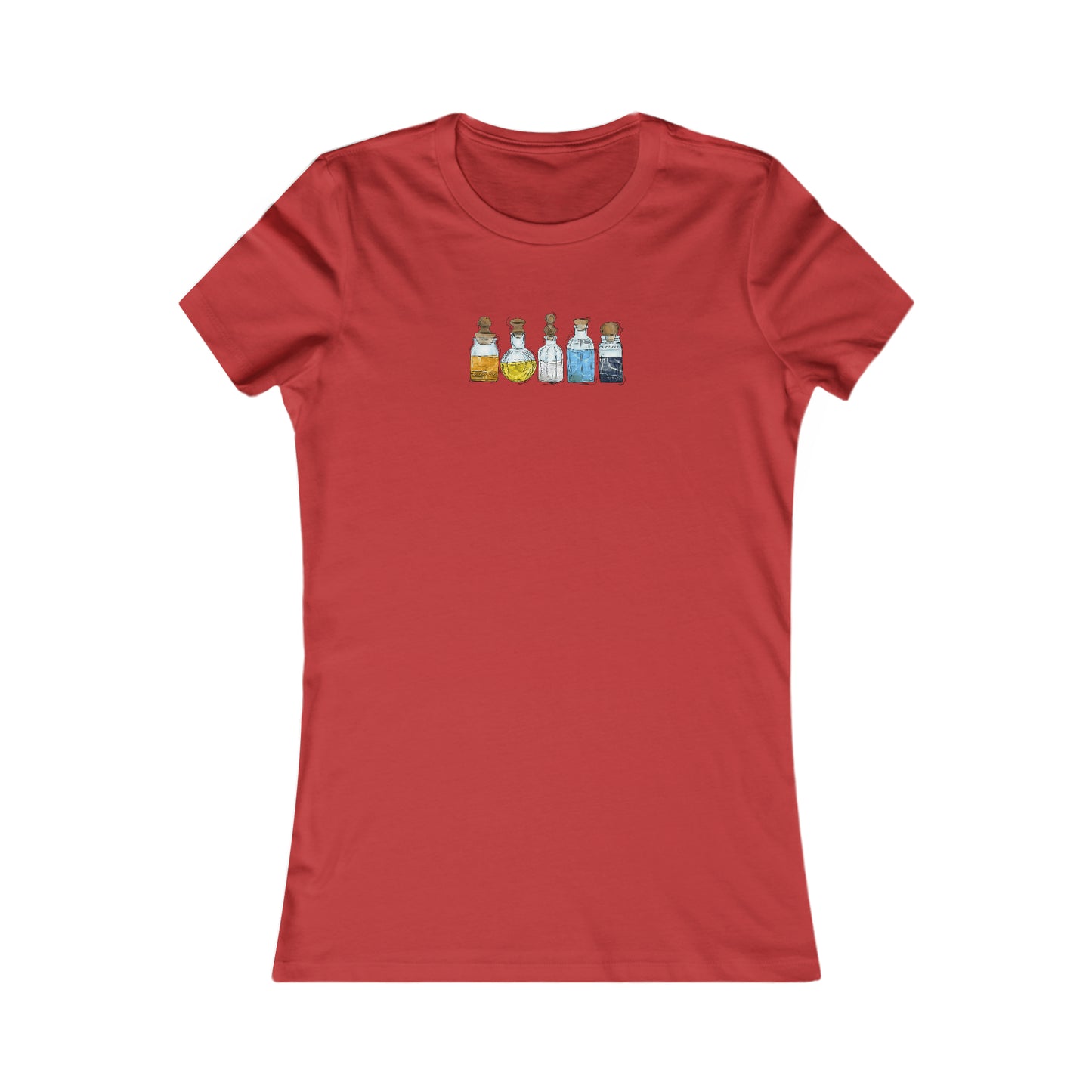 Aroace Pride Flag Potion Bottles - Women's T-Shirt