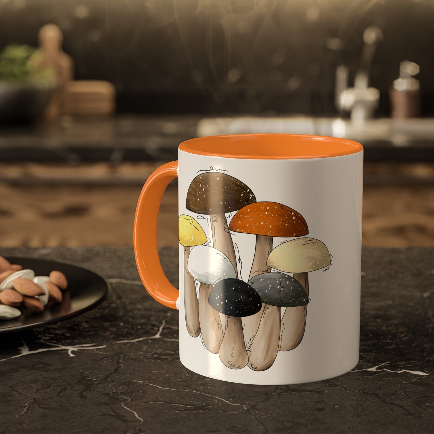 Bear Pride Flag Mushrooms - Mug