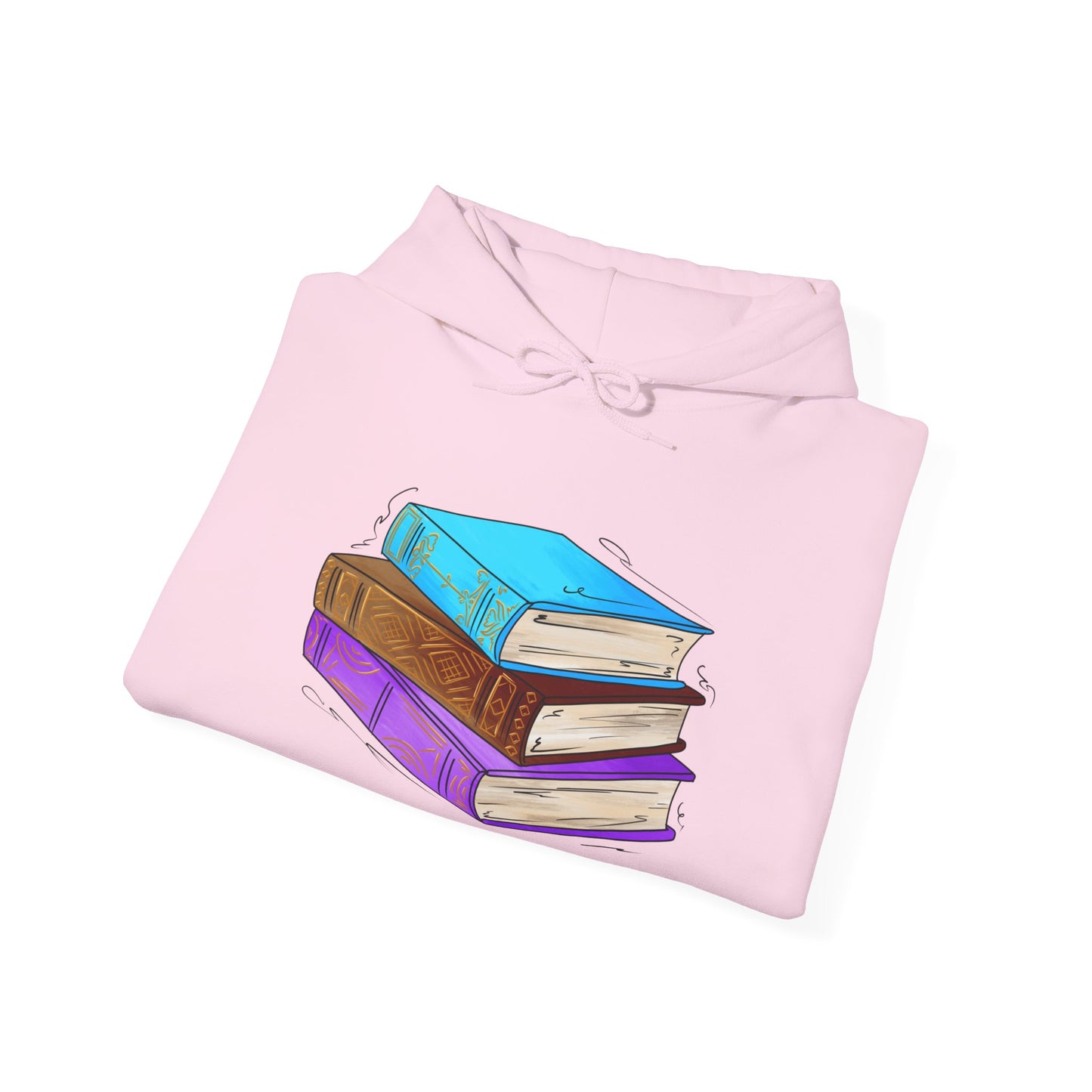 Androsexual Pride Flag Old Books - Adult Unisex Hoodie