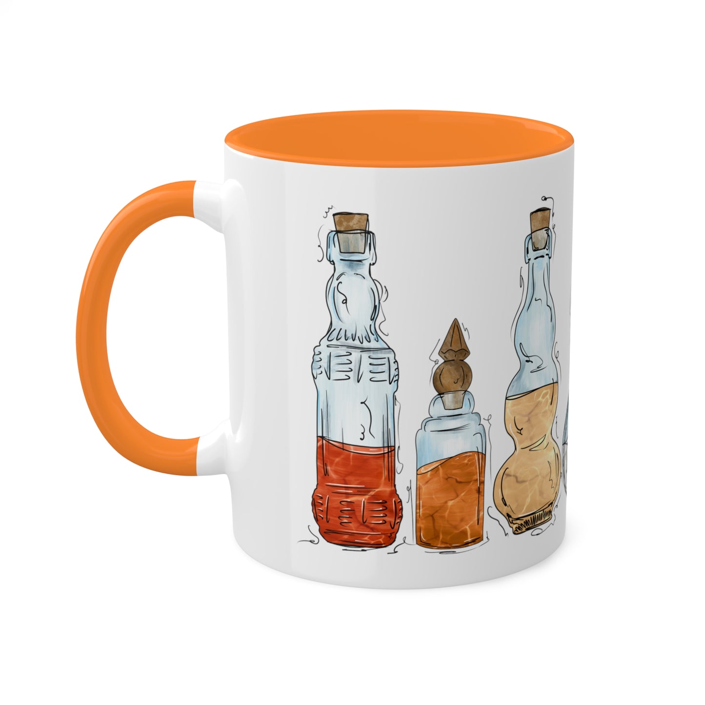 Lesbian Pride Flag Potion Bottles - Mug