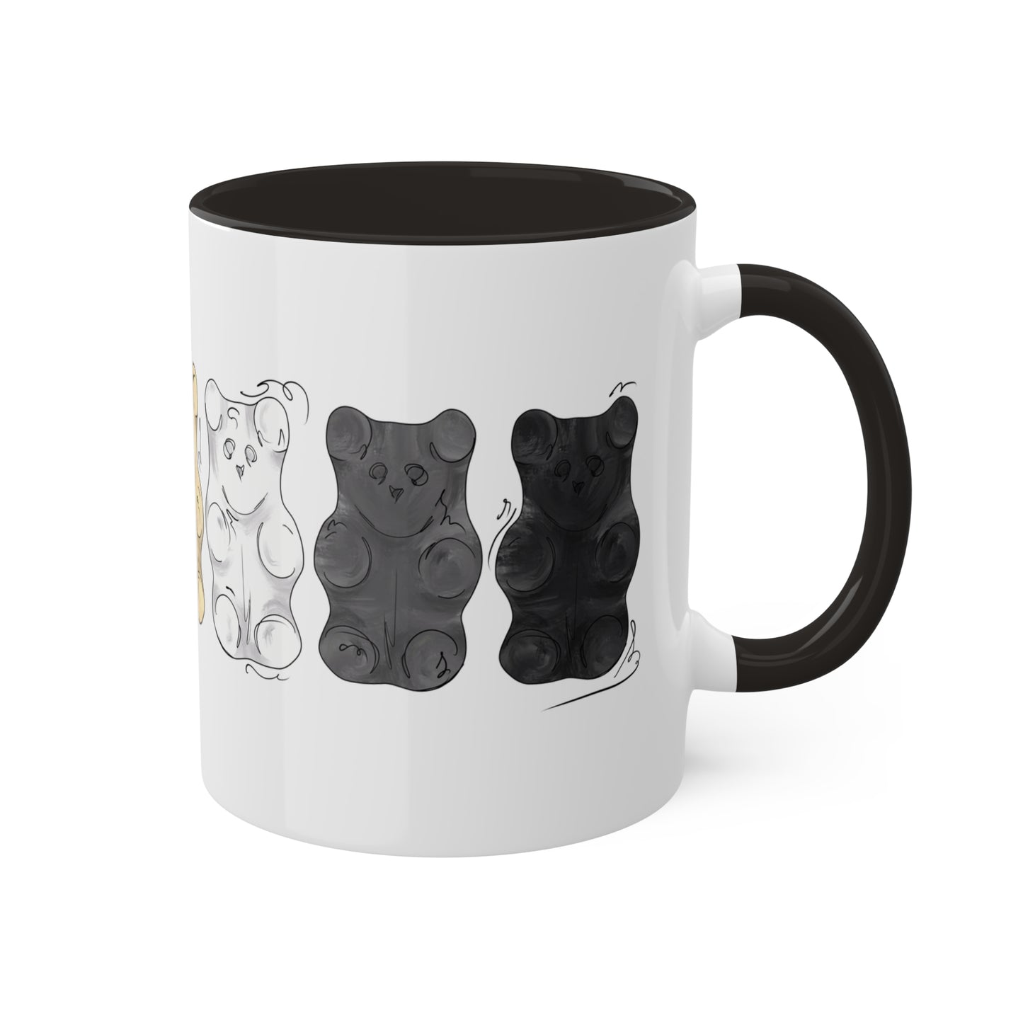 Bear Pride Flag Gummy Bears - Mug