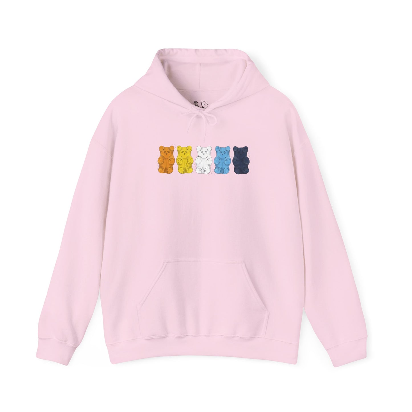 Aroace Pride Flag Gummy Bears - Adult Unisex Hoodie