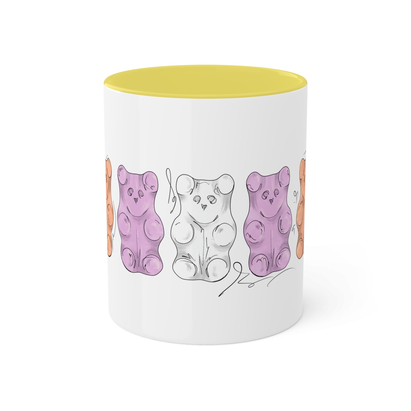 Pangender Pride Flag Gummy Bears - Mug