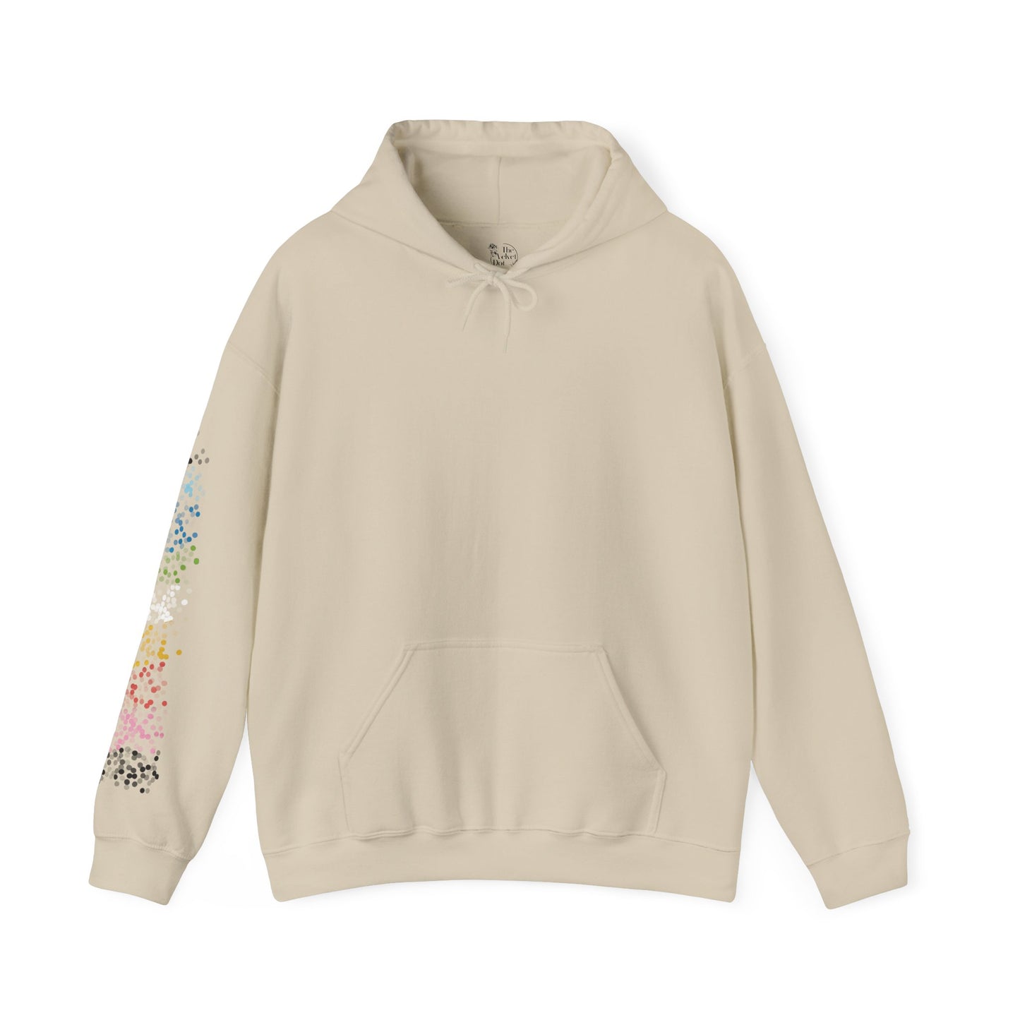 Queer Pride Flag Dots - Adult Unisex Hoodie