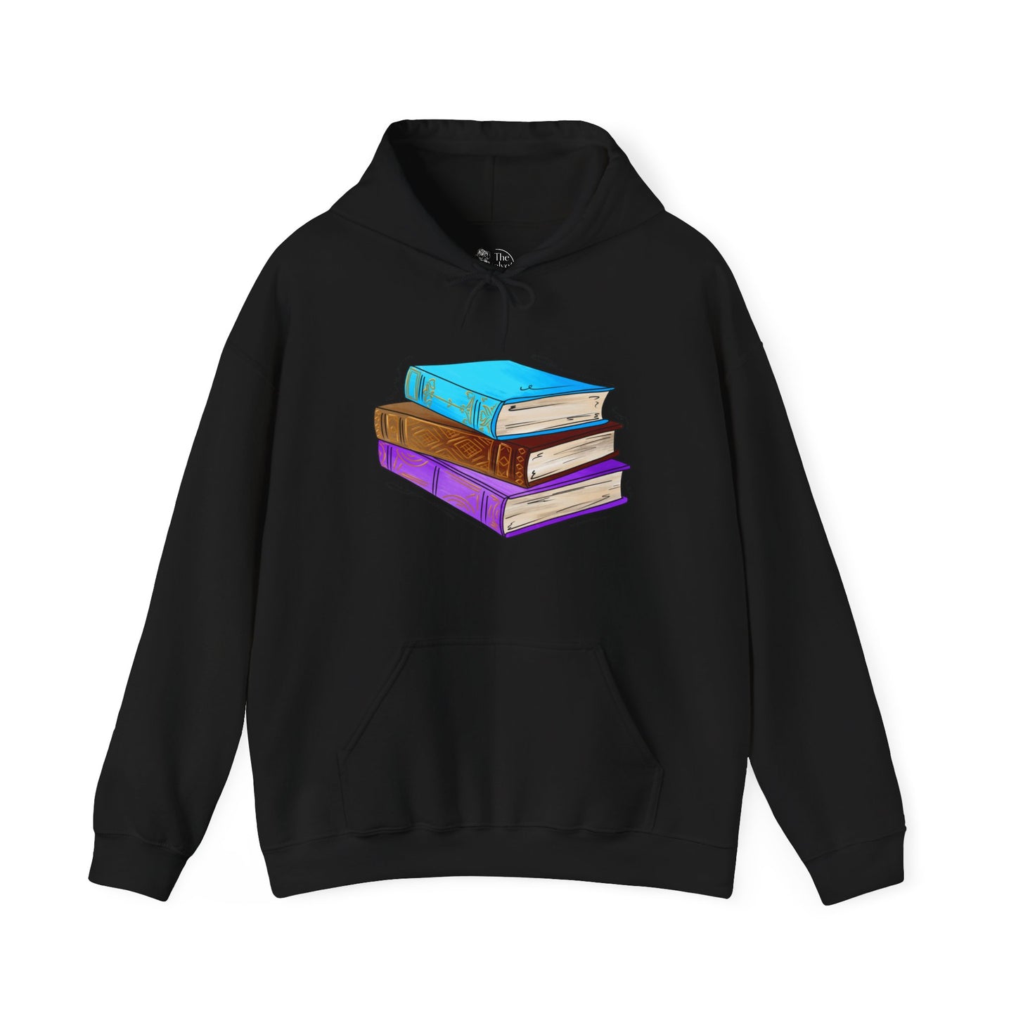 Androsexual Pride Flag Old Books - Adult Unisex Hoodie