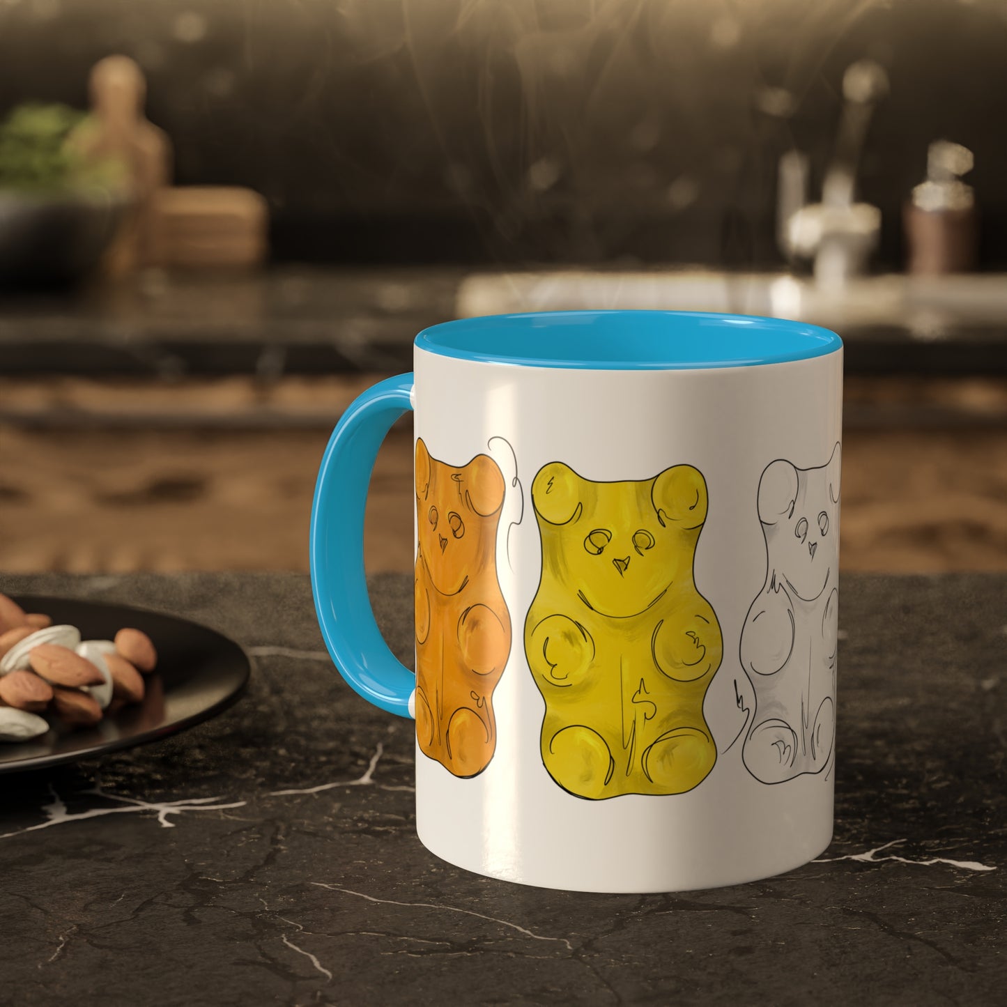 Aroace Pride Flag Gummy Bears - Mug