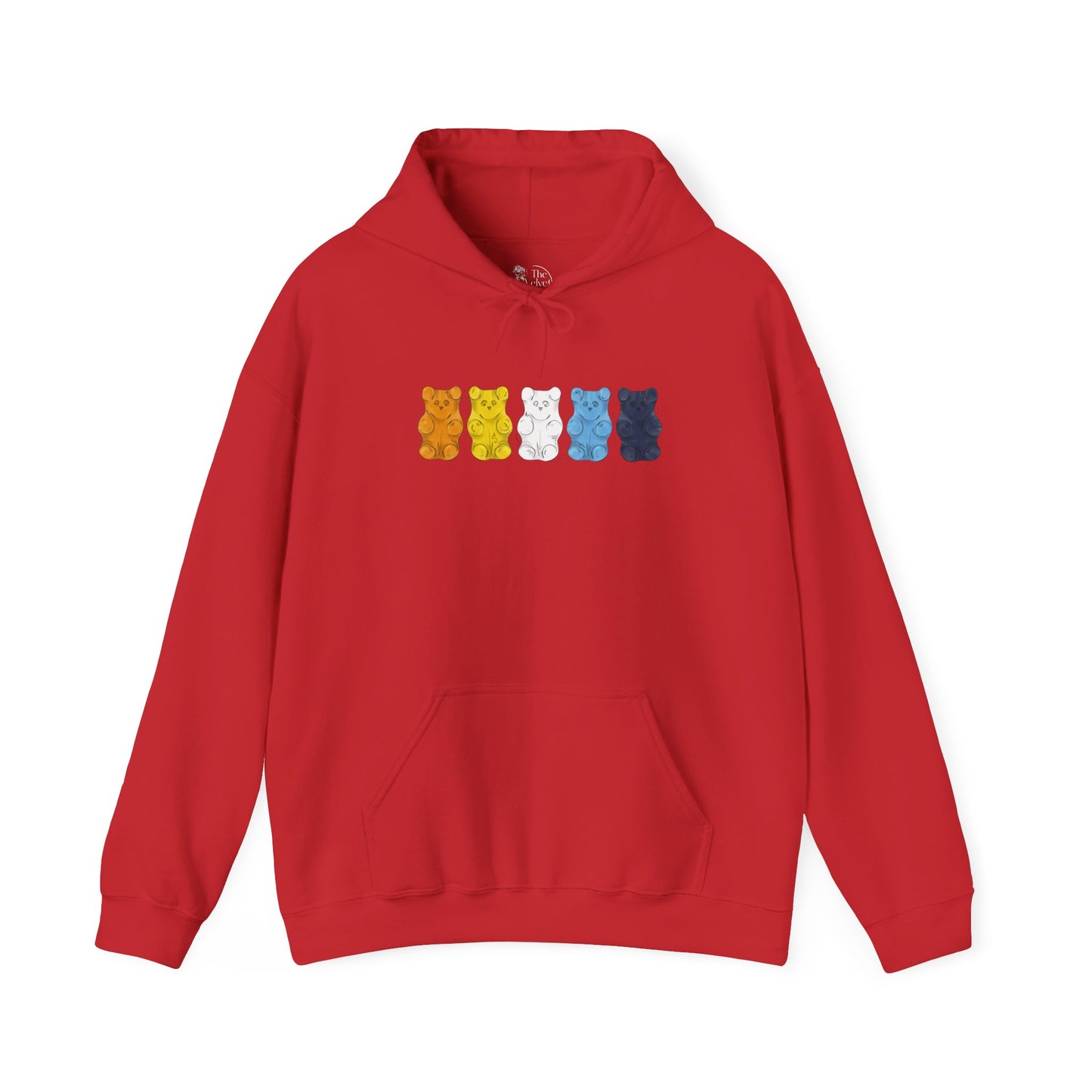 Aroace Pride Flag Gummy Bears - Adult Unisex Hoodie