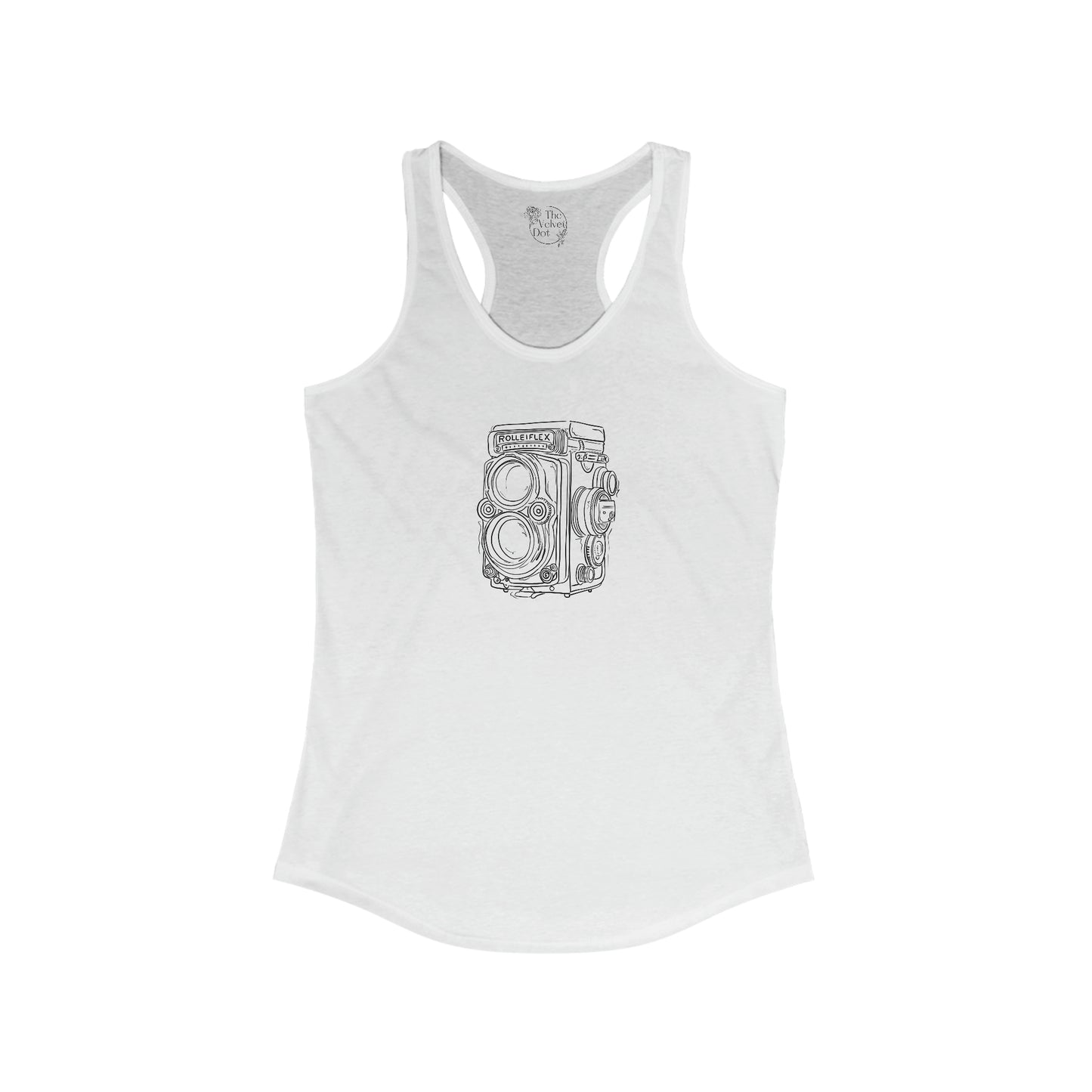 Camera Rolleiflex - Womens Tank Top