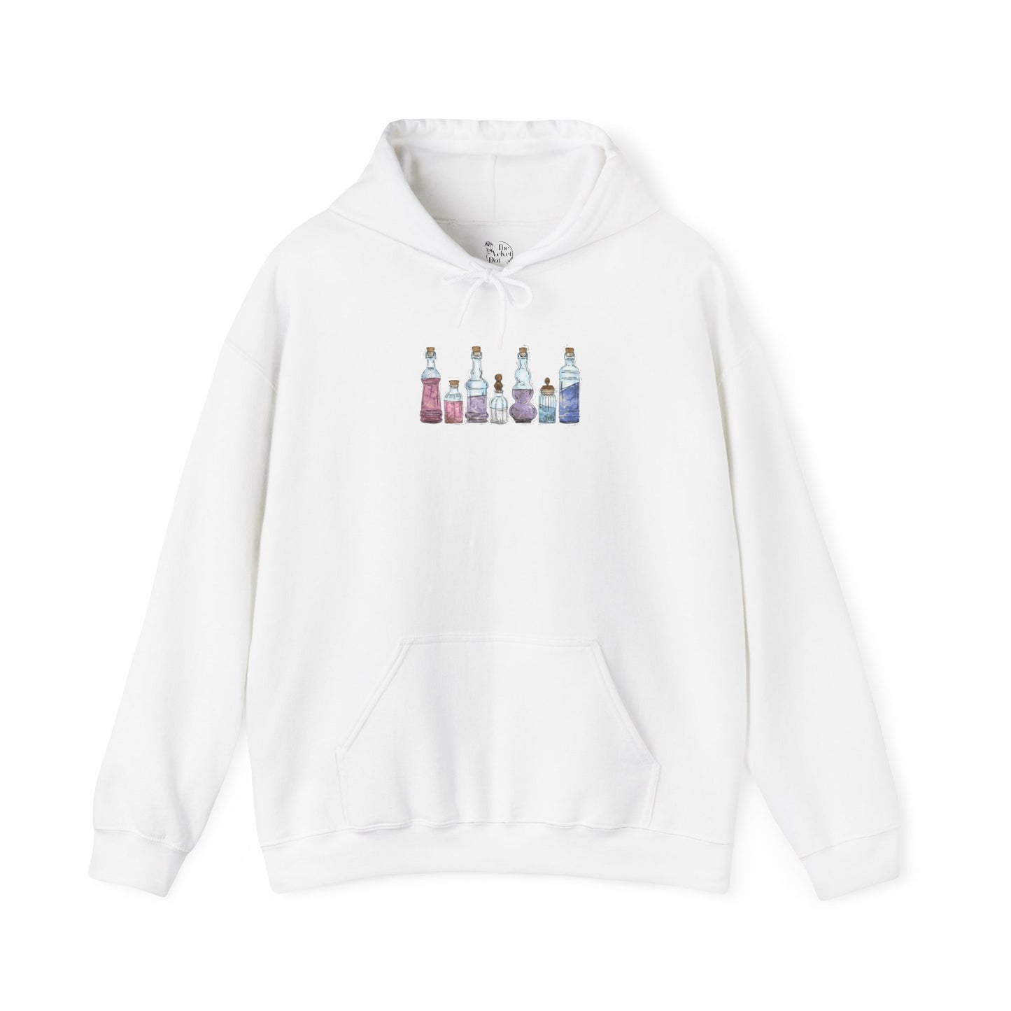 Bigender Pride Flag Potion Bottles - Adult Unisex Hoodie