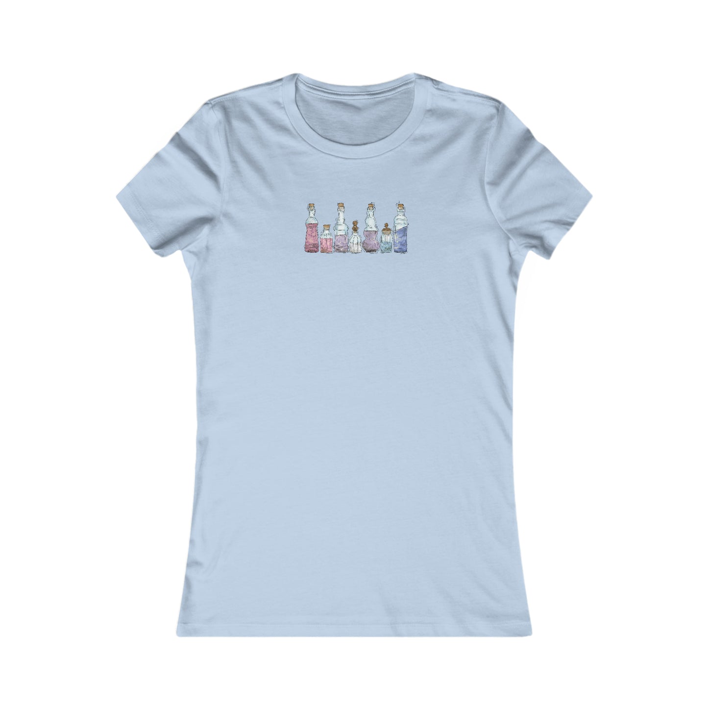 Bigender Pride Flag Potion Bottles - Women's T-Shirt