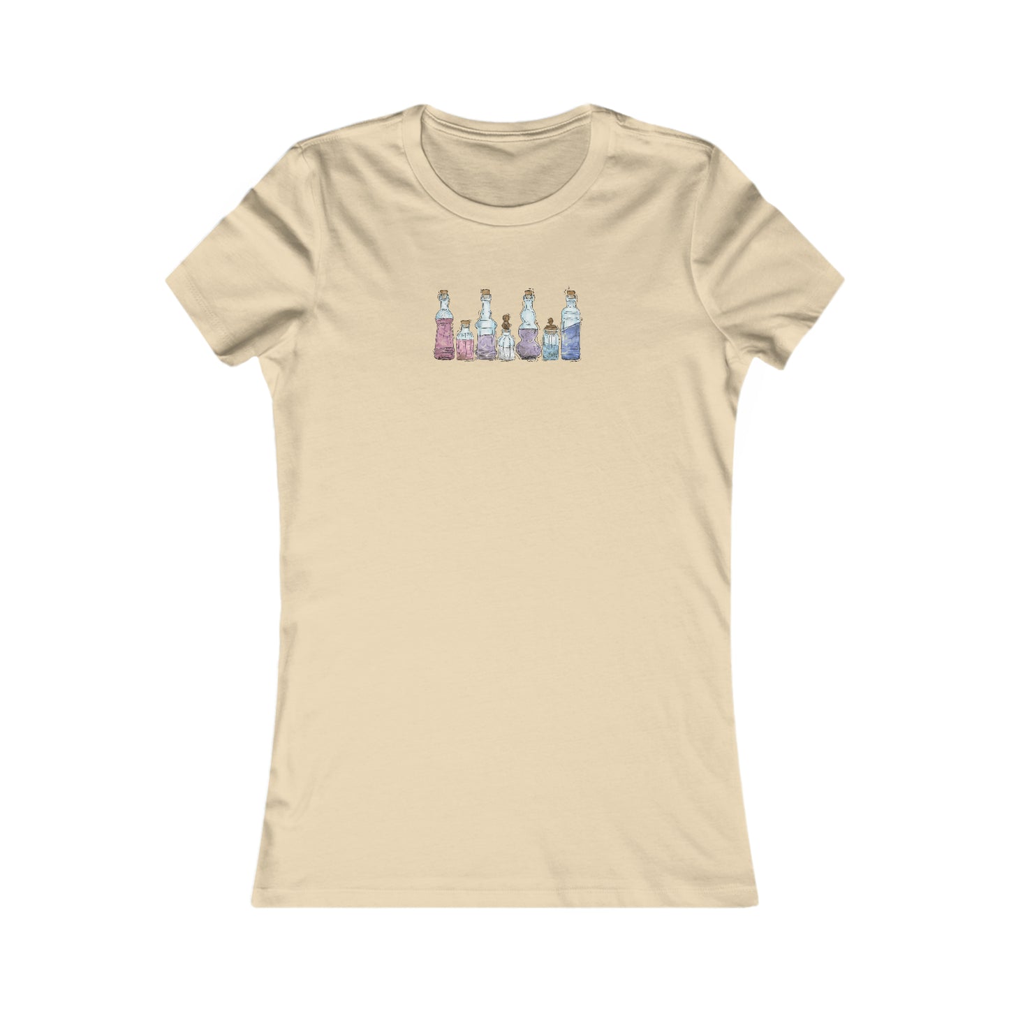 Bigender Pride Flag Potion Bottles - Women's T-Shirt
