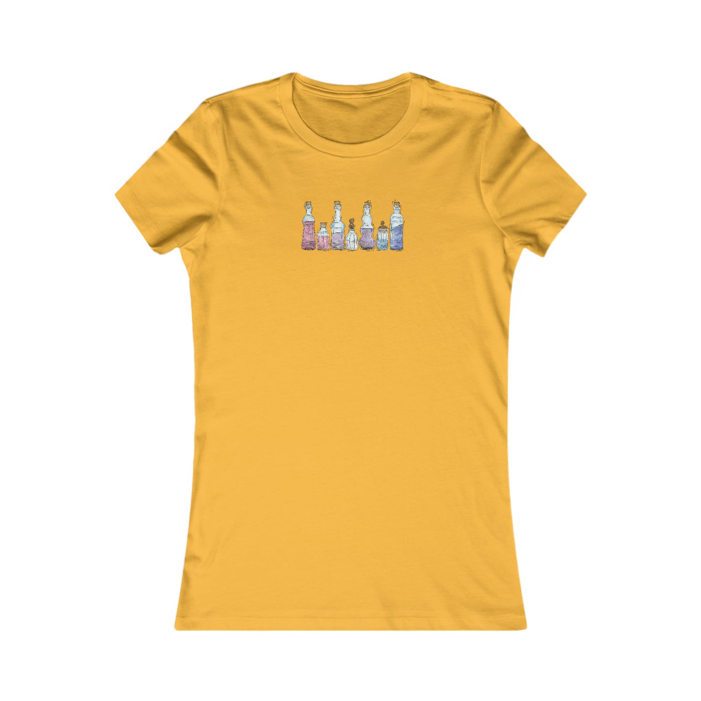 Bigender Pride Flag Potion Bottles - Women's T-Shirt