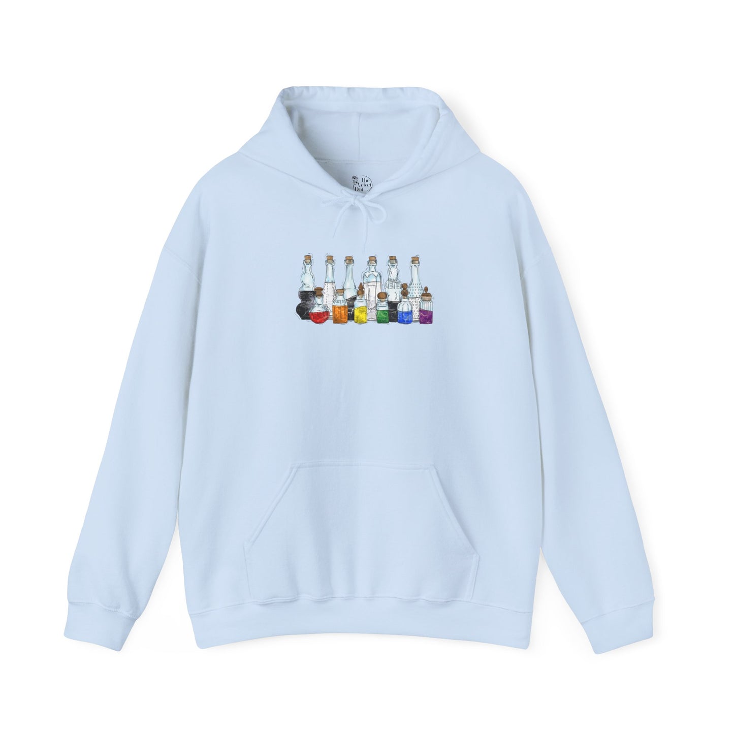 Straight Ally Pride Flag Potion Bottles - Adult Unisex Hoodie
