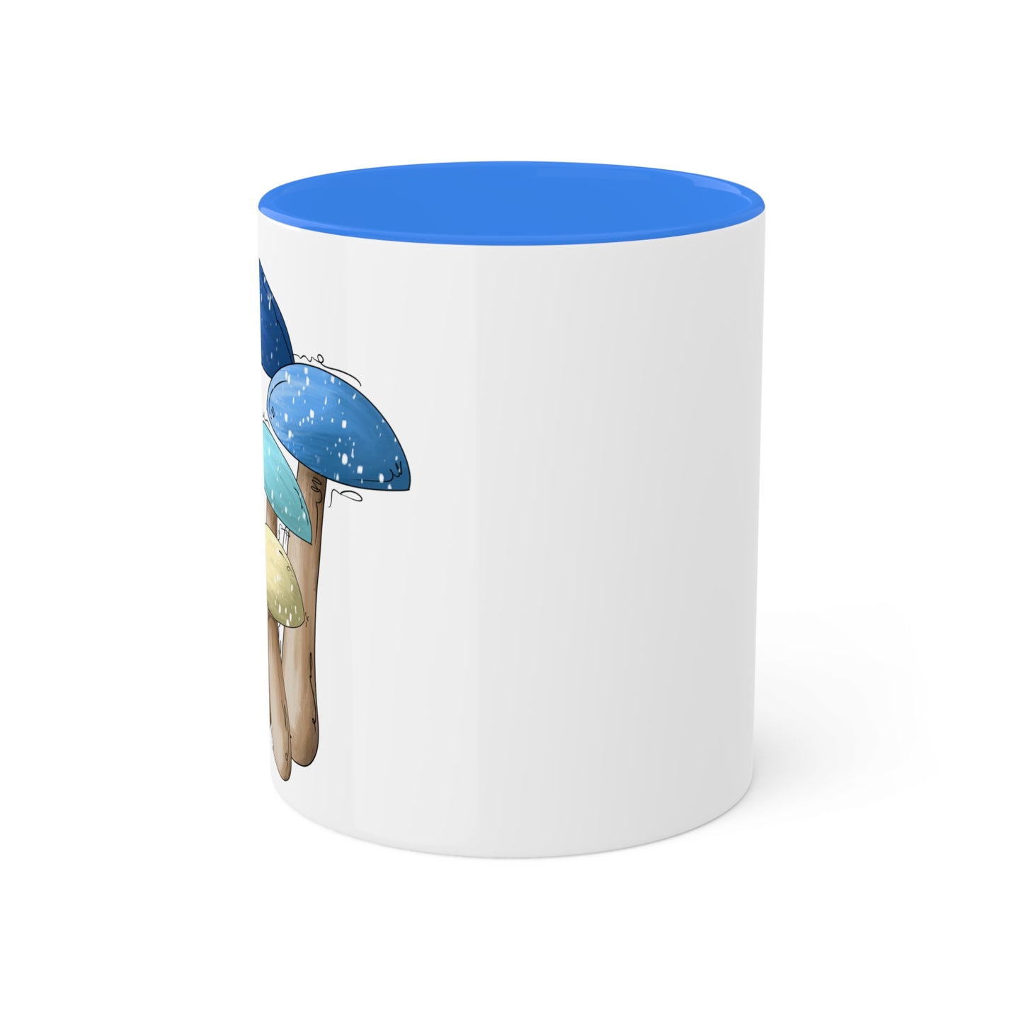 Uranic Pride Flag Mushrooms - Mug