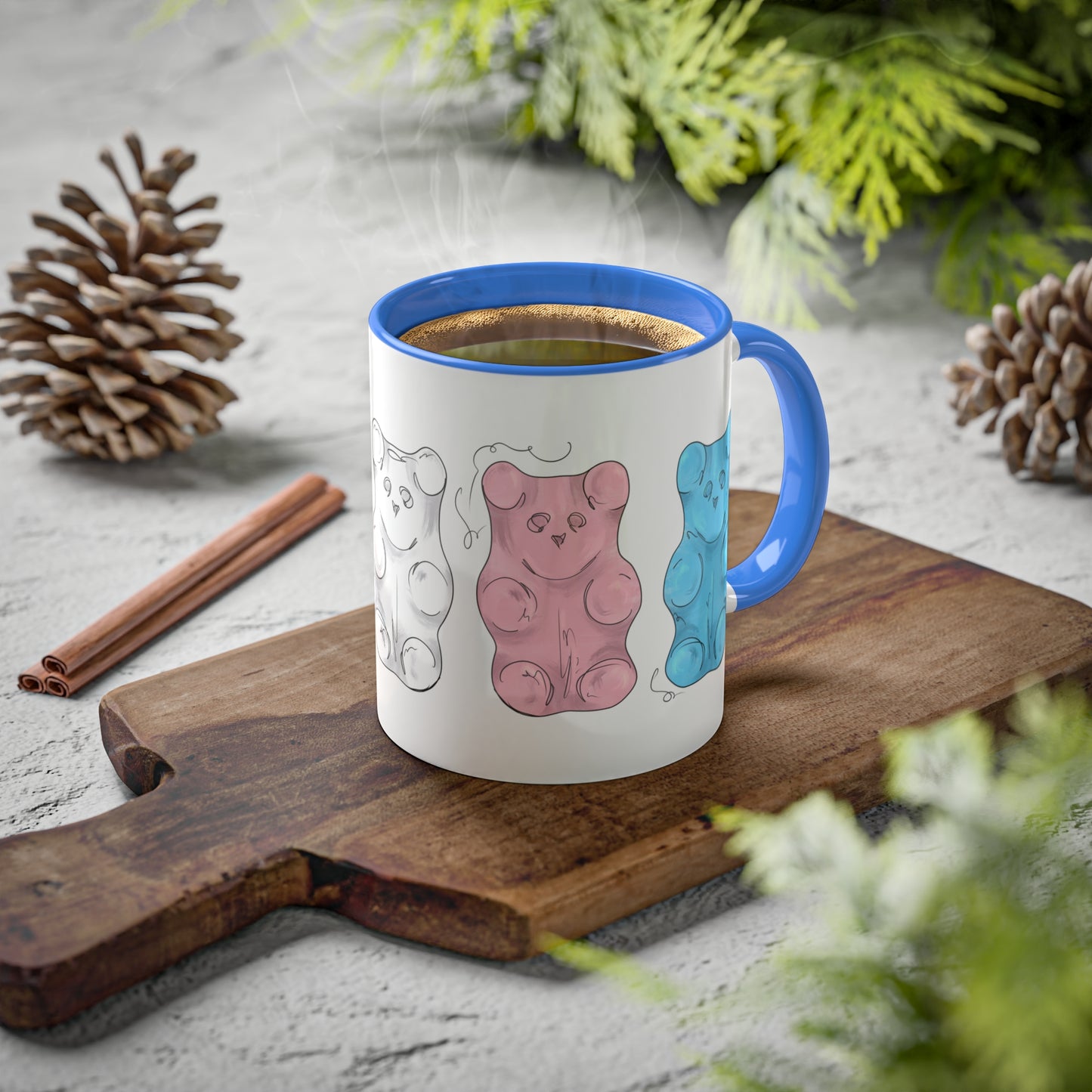 Transgender Pride Flag Gummy Bears - Mug
