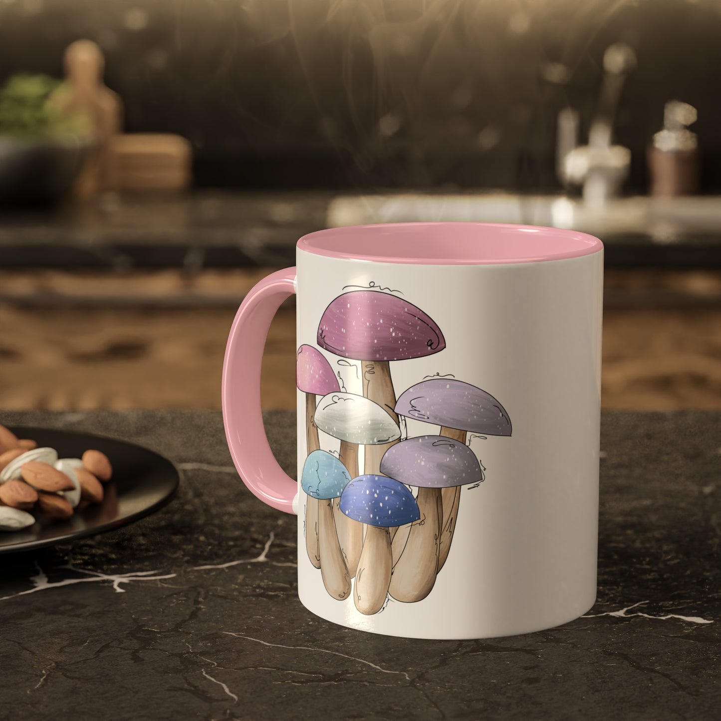 Bigender Pride Flag Mushrooms - Mug