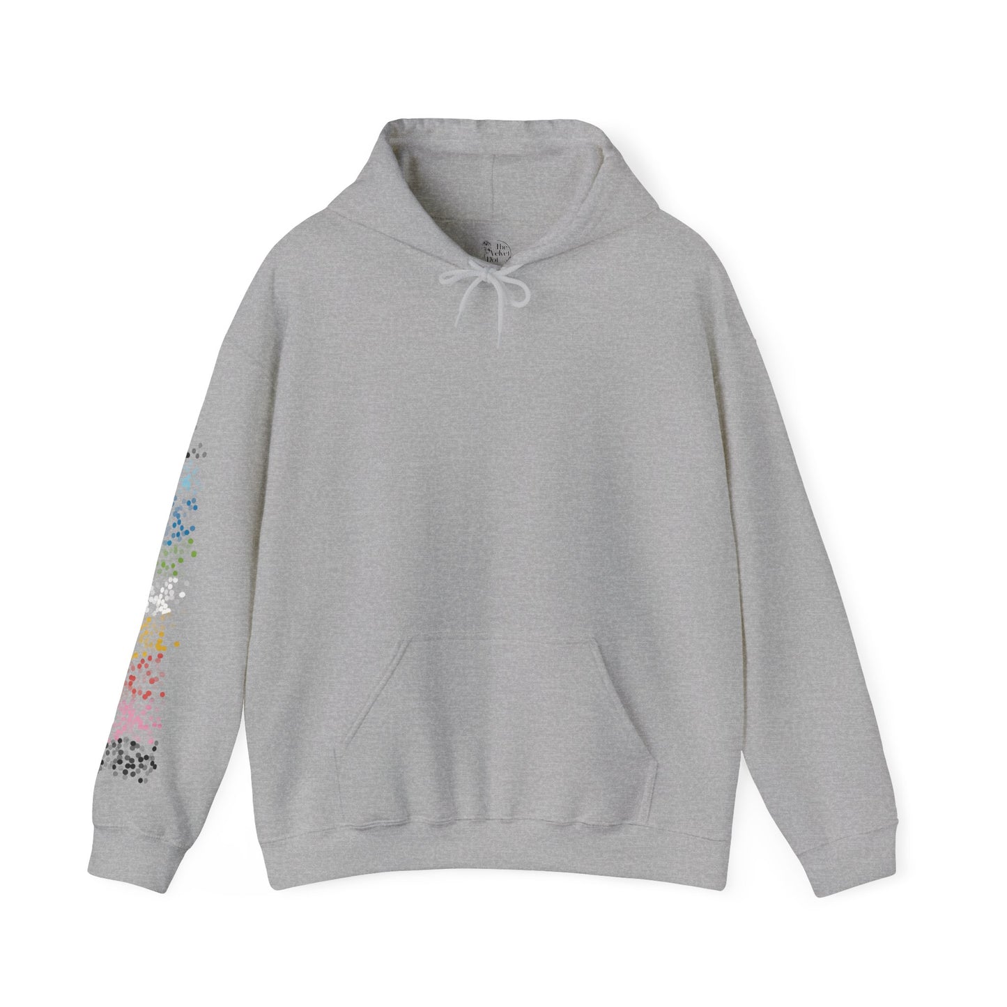 Queer Pride Flag Dots - Adult Unisex Hoodie