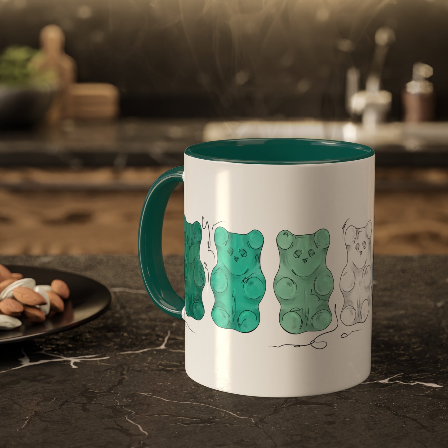 Gay Male Pride Flag Gummy Bears - Mug