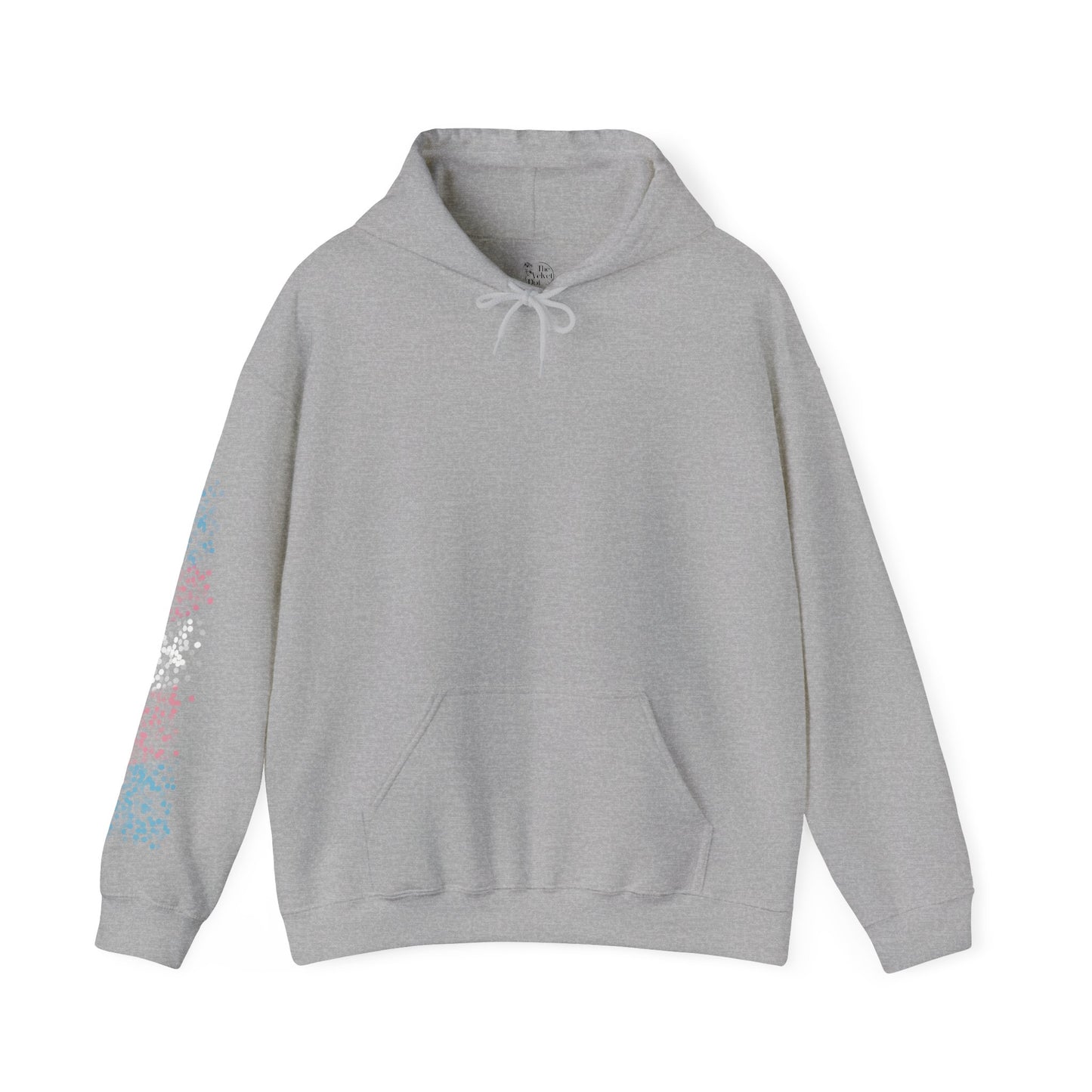 Transgender Pride Flag Dots - Adult Unisex Hoodie