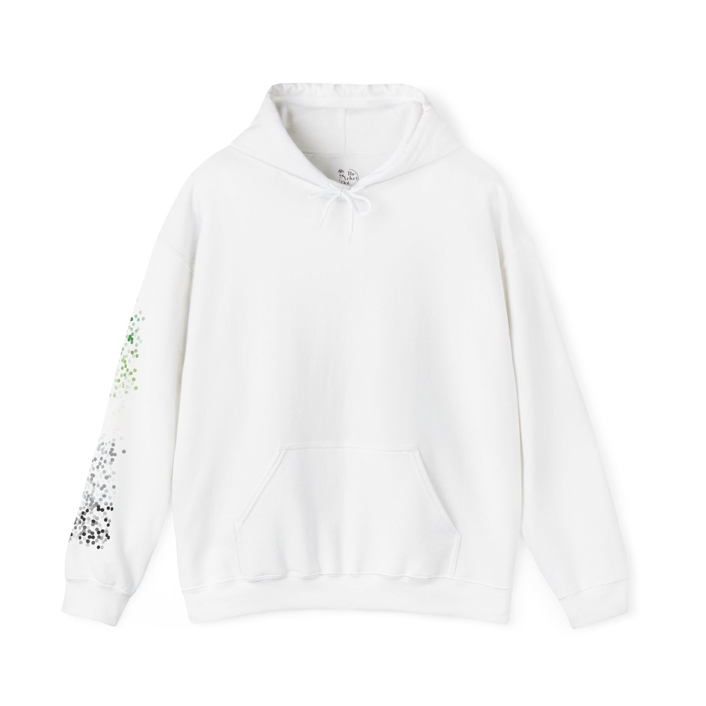 Aromantic Pride Flag Dots - Adult Unisex Hoodie