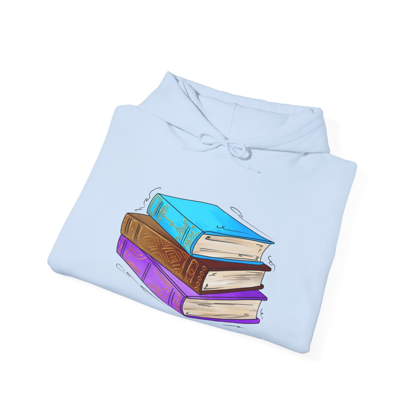 Androsexual Pride Flag Old Books - Adult Unisex Hoodie