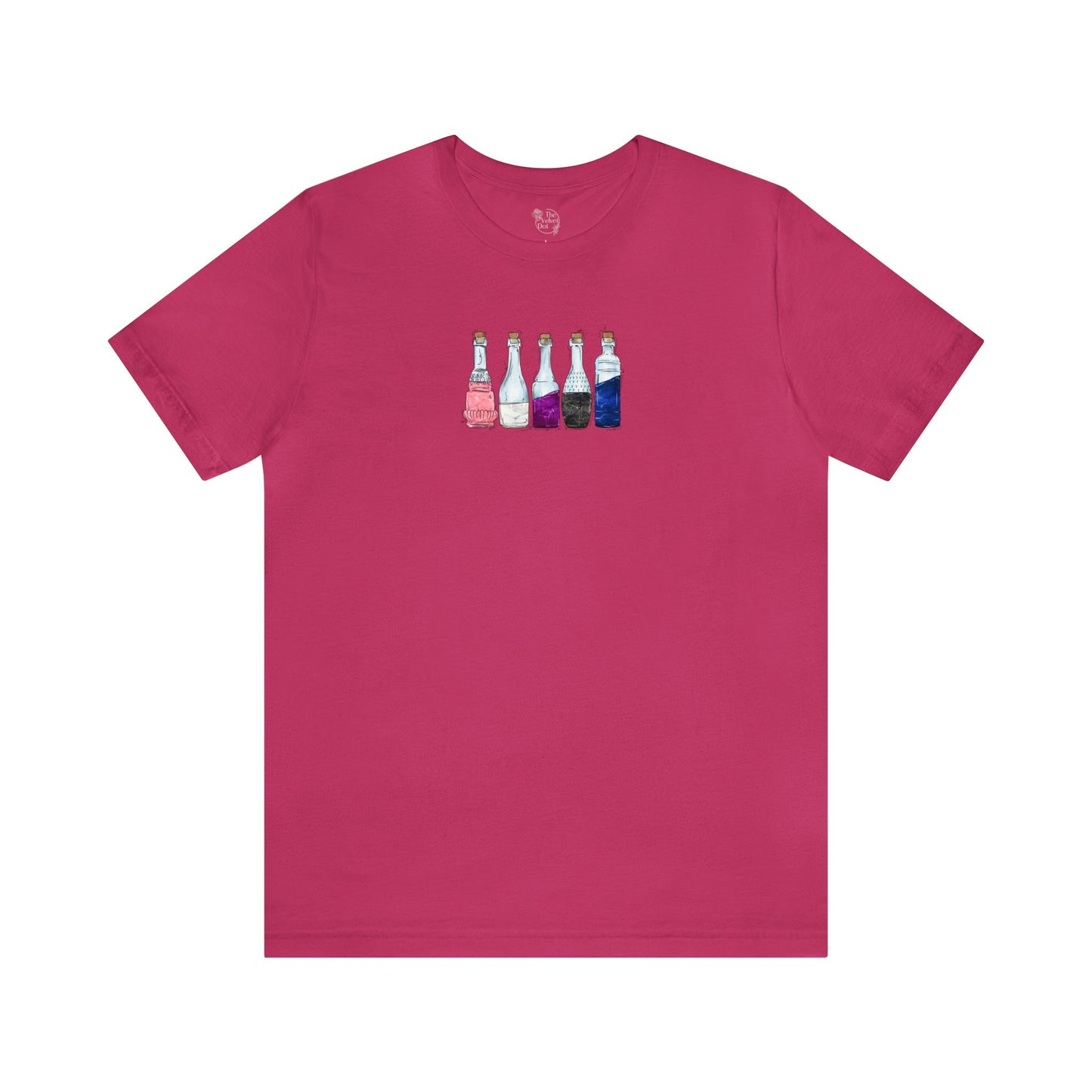 Genderfluid Pride Flag Potion Bottles - Unisex T-Shirt