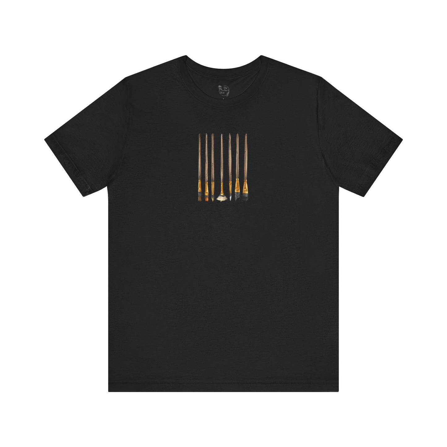 Bear Pride Flag Paint Brushes - Unisex T-Shirt