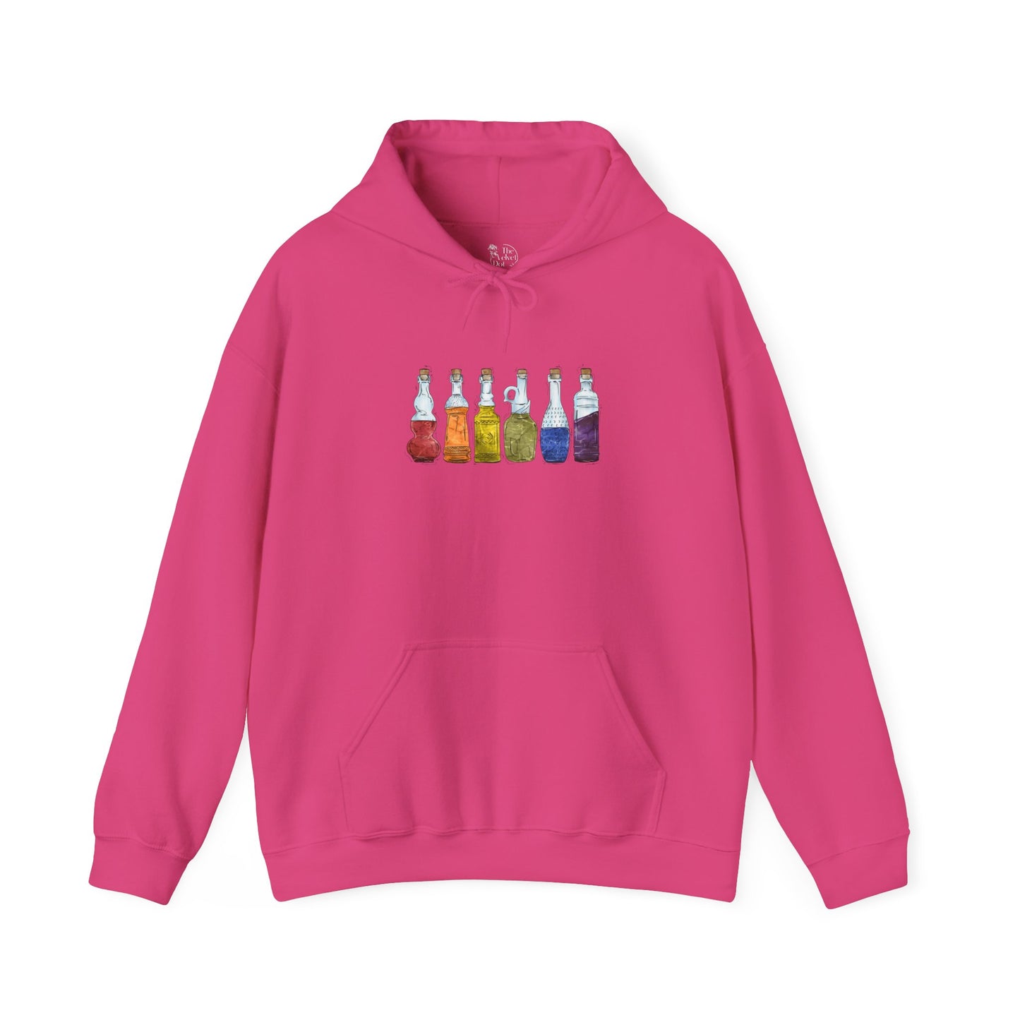 Gay Pride Flag Potion Bottles - Adult Unisex Hoodie