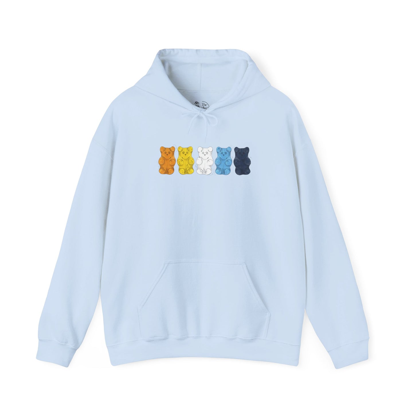 Aroace Pride Flag Gummy Bears - Adult Unisex Hoodie