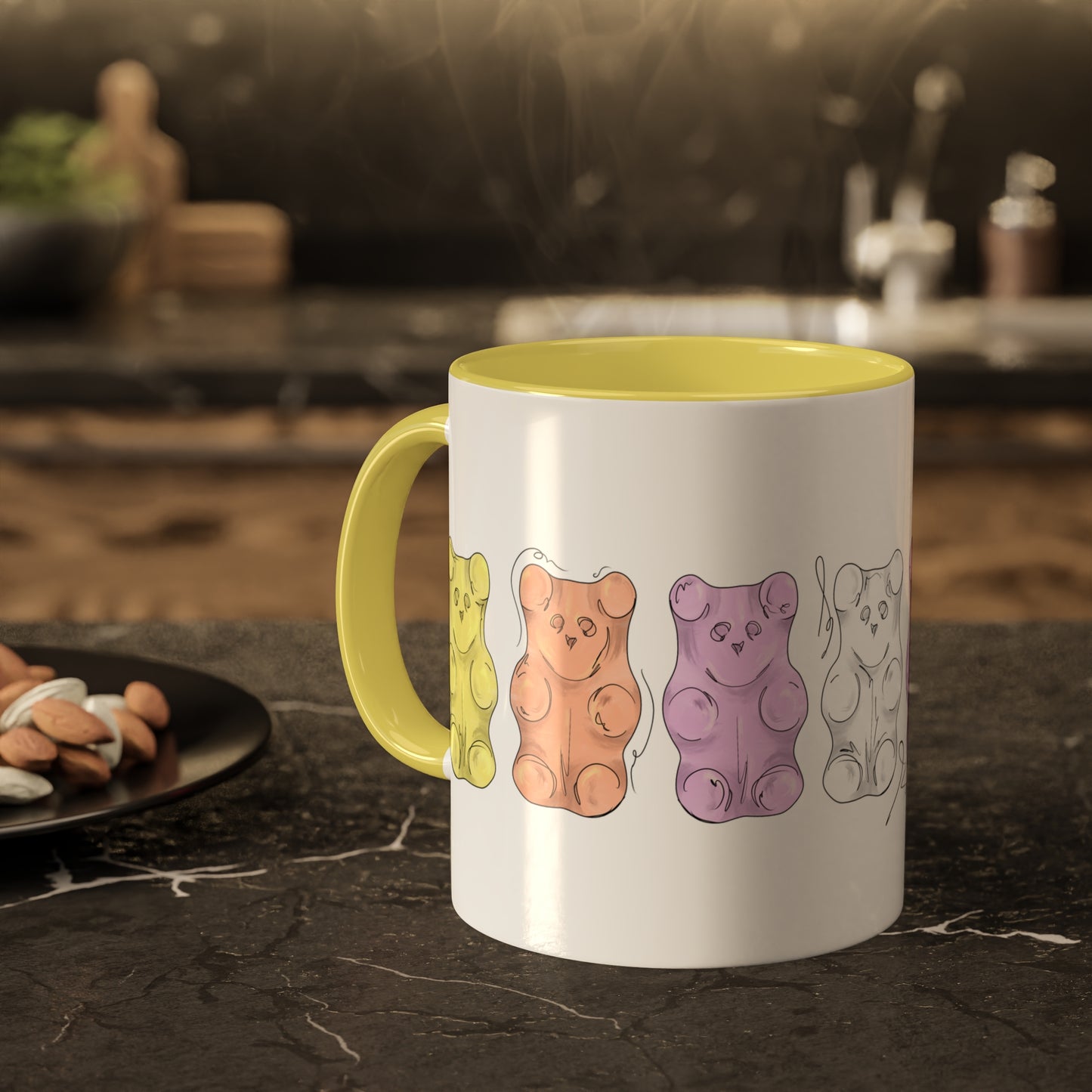 Pangender Pride Flag Gummy Bears - Mug