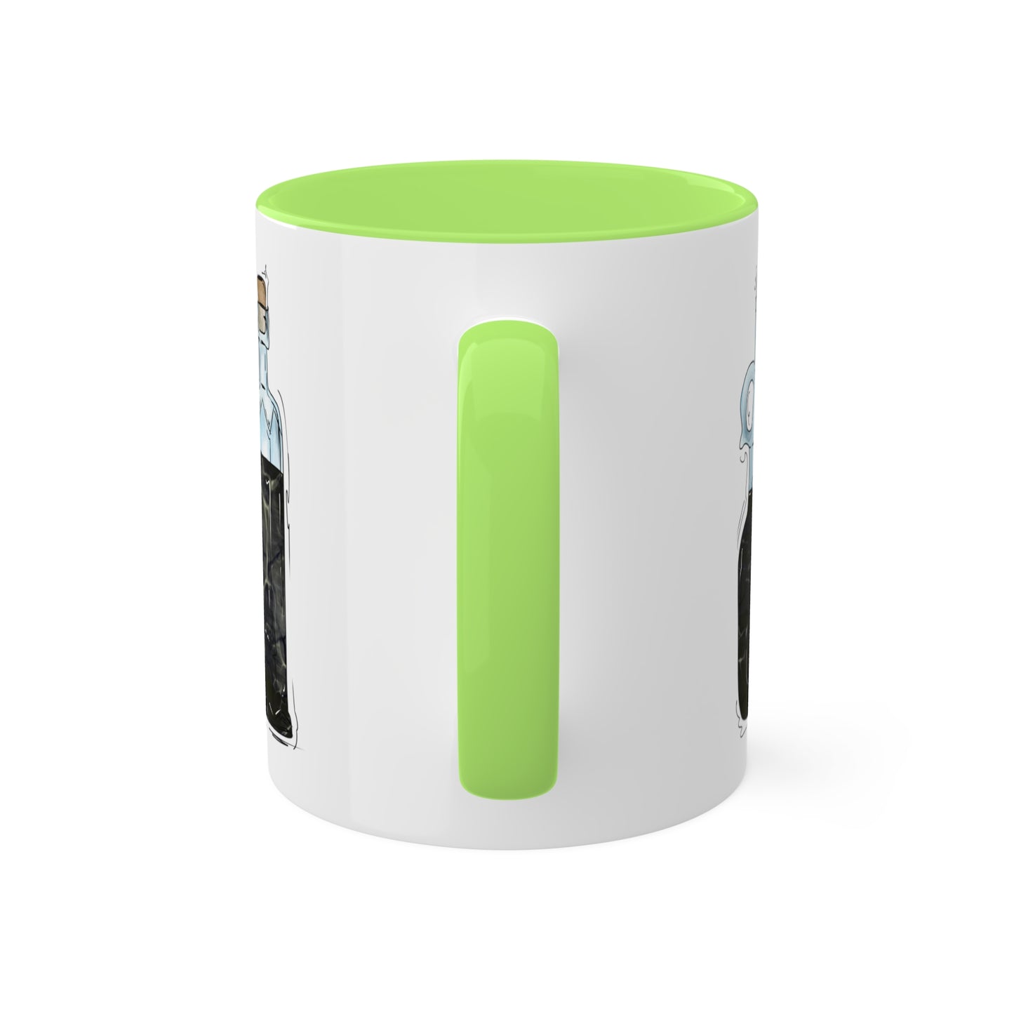 Agender Pride Flag Potion Bottles - Mug