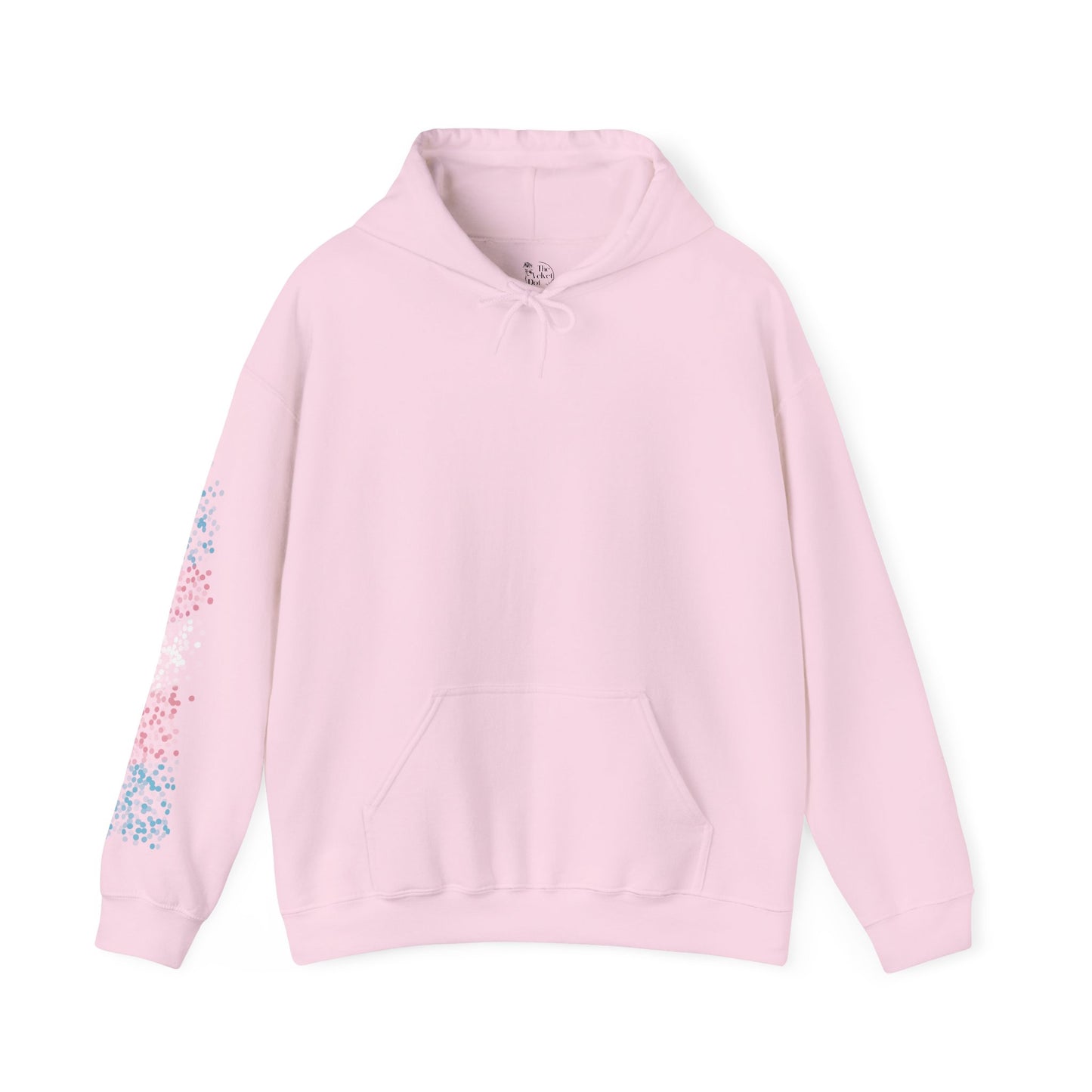 Transgender Pride Flag Dots - Adult Unisex Hoodie