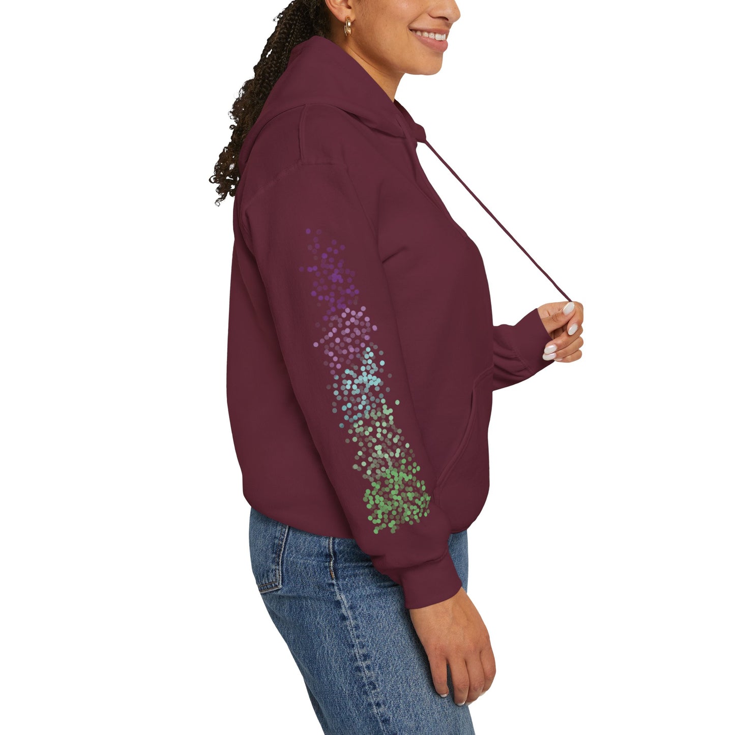 Toric Pride Flag Dots - Adult Unisex Hoodie