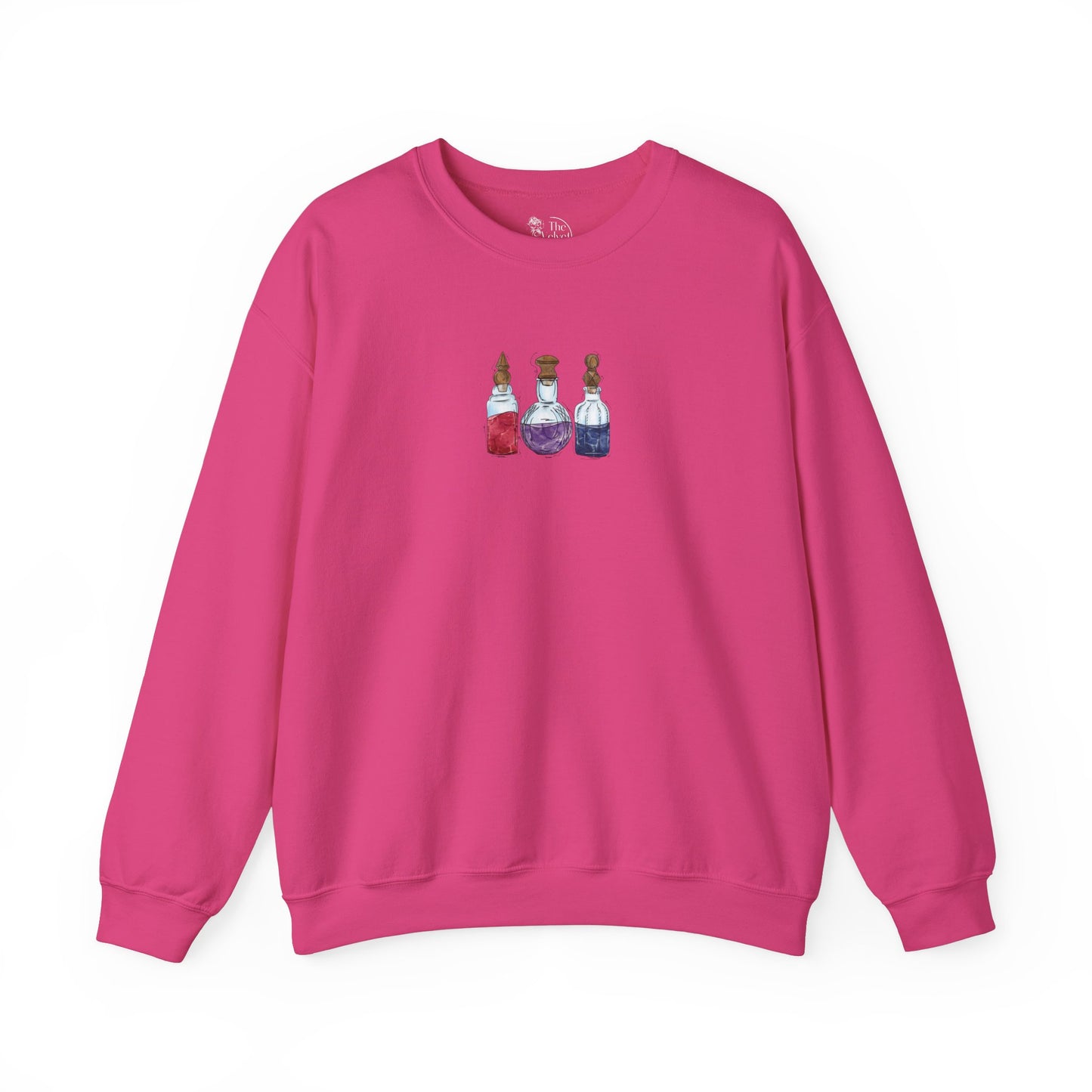 Bisexual Pride Flag Potion Bottles - Adult Unisex Sweatshirt