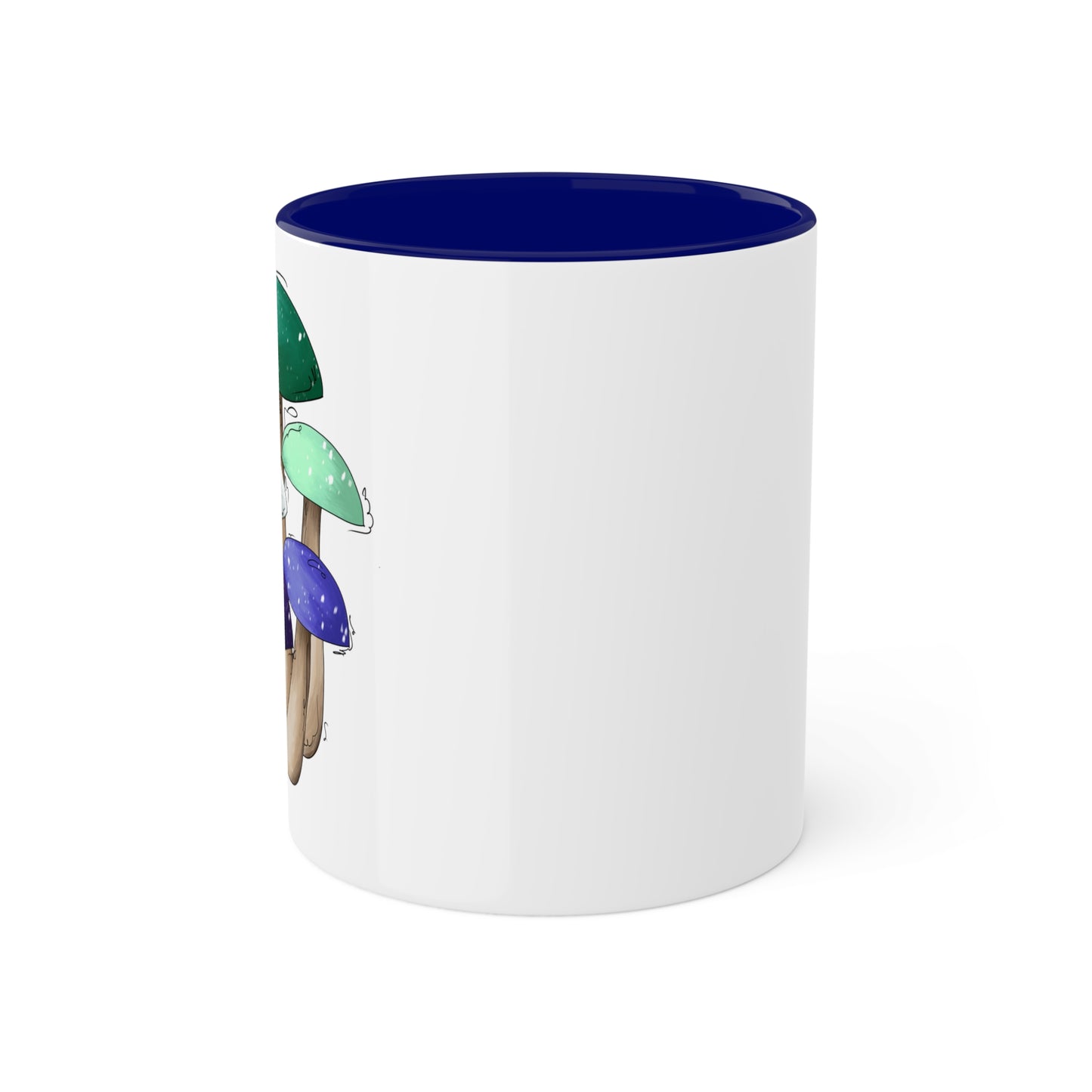 Gay Male Pride Flag Mushrooms - Mug