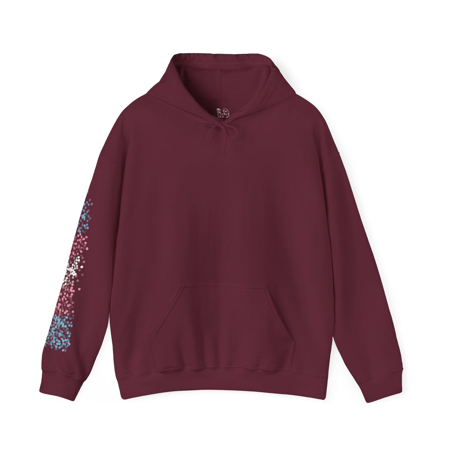 Transgender Pride Flag Dots - Adult Unisex Hoodie