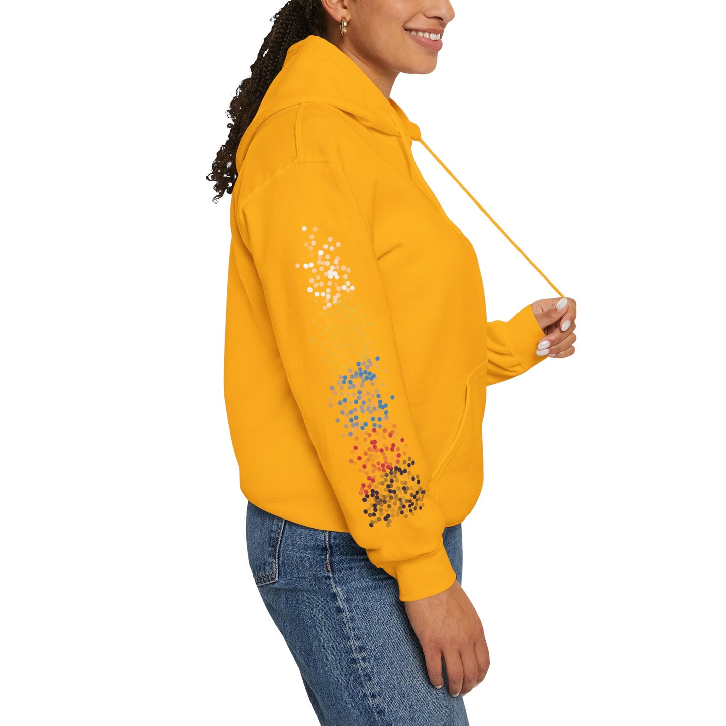 Polyamorous Pride Flag Dots - Adult Unisex Hoodie
