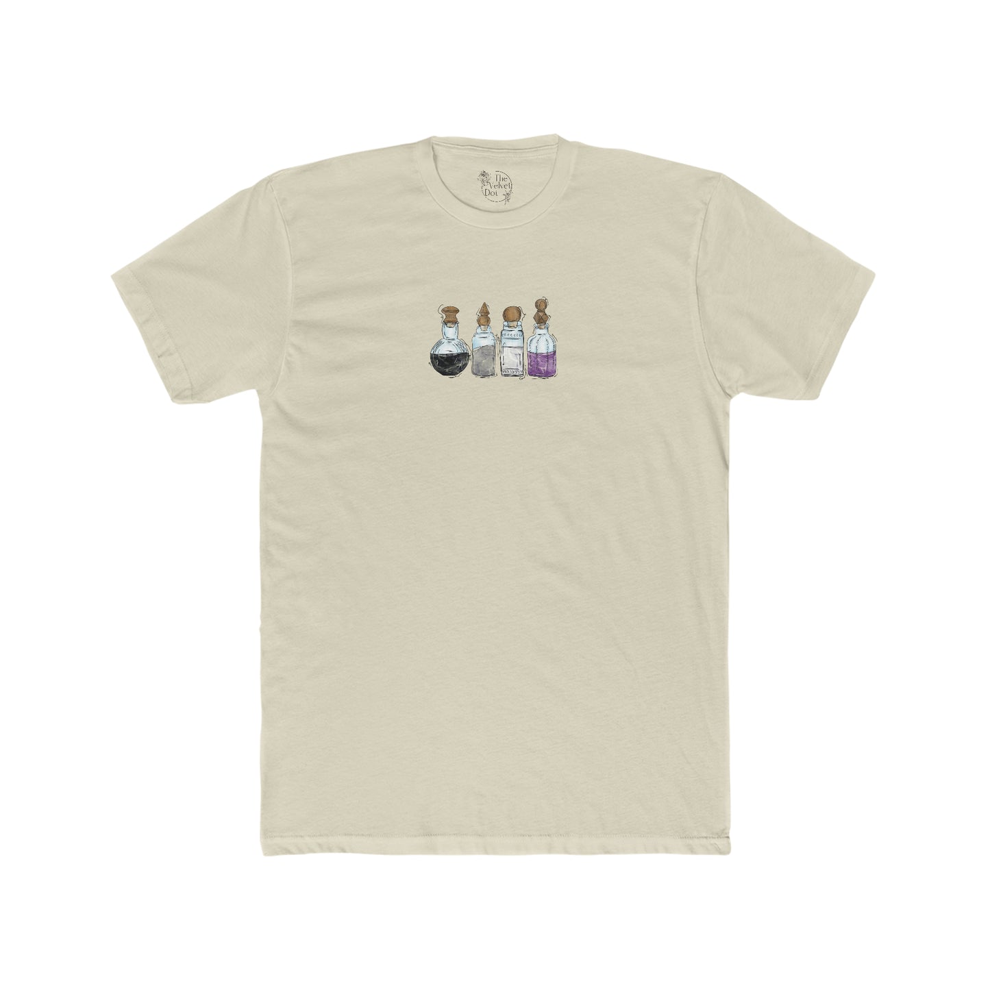 Asexual Pride Flag Potion Bottles - Men's T-Shirt