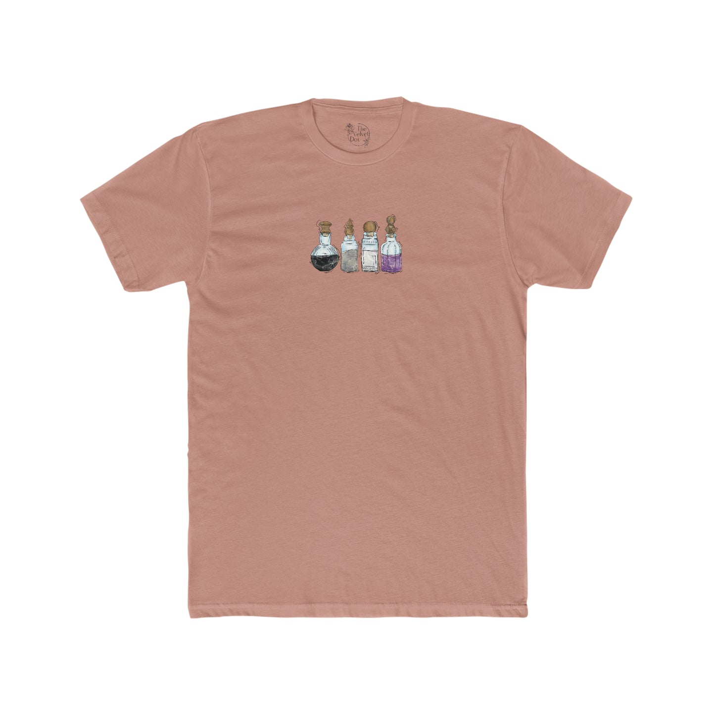 Asexual Pride Flag Potion Bottles - Men's T-Shirt