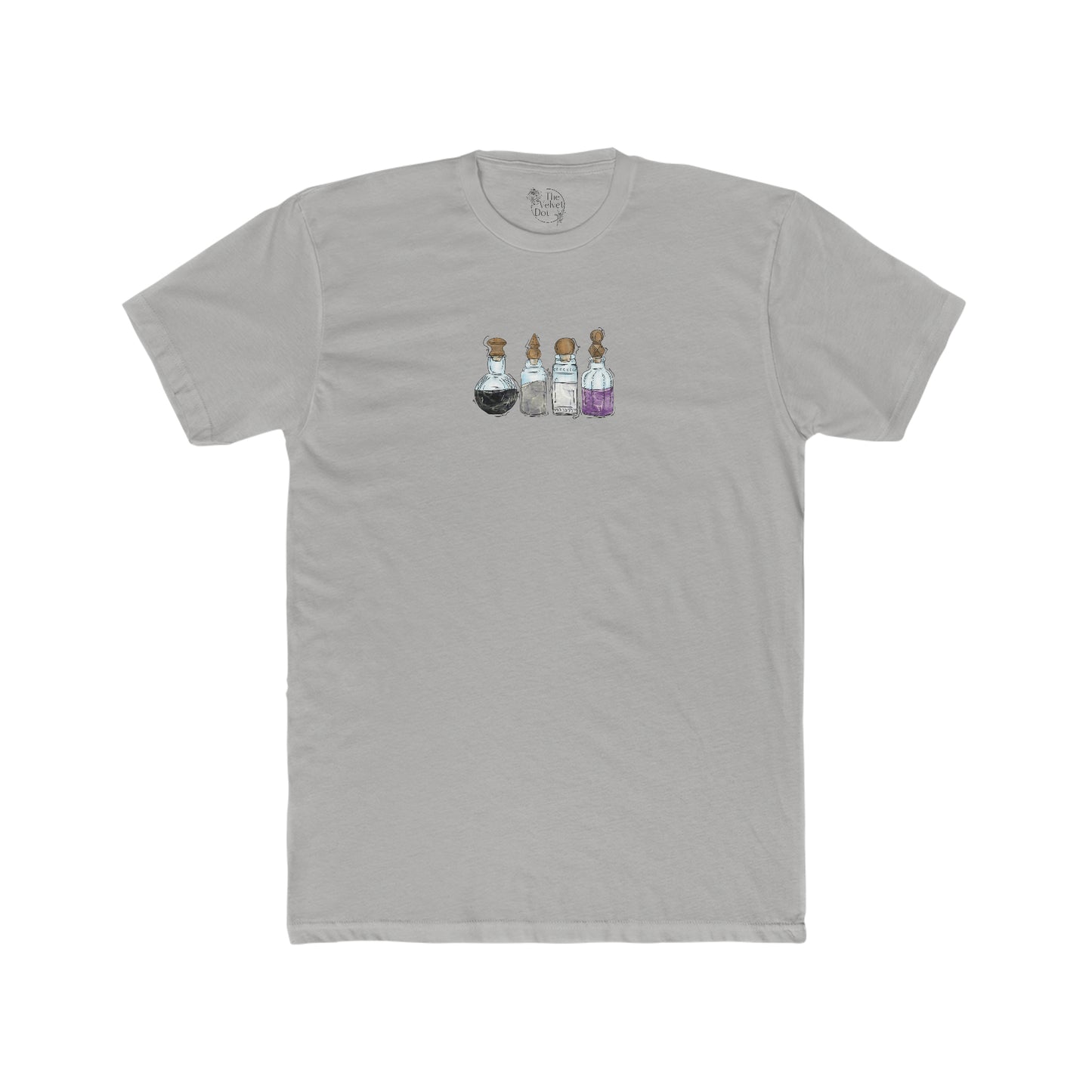 Asexual Pride Flag Potion Bottles - Men's T-Shirt