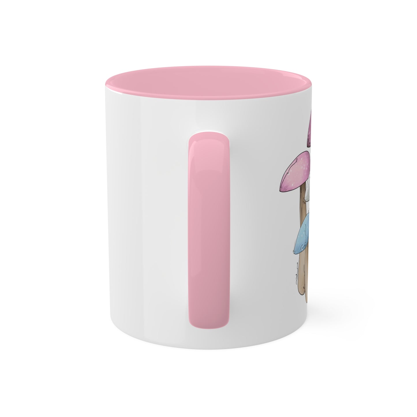 Bigender Pride Flag Mushrooms - Mug